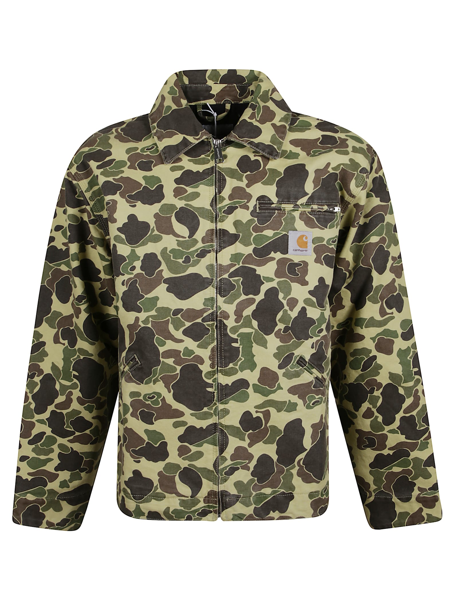 Carhartt Duck Detroit Jacket In Multi