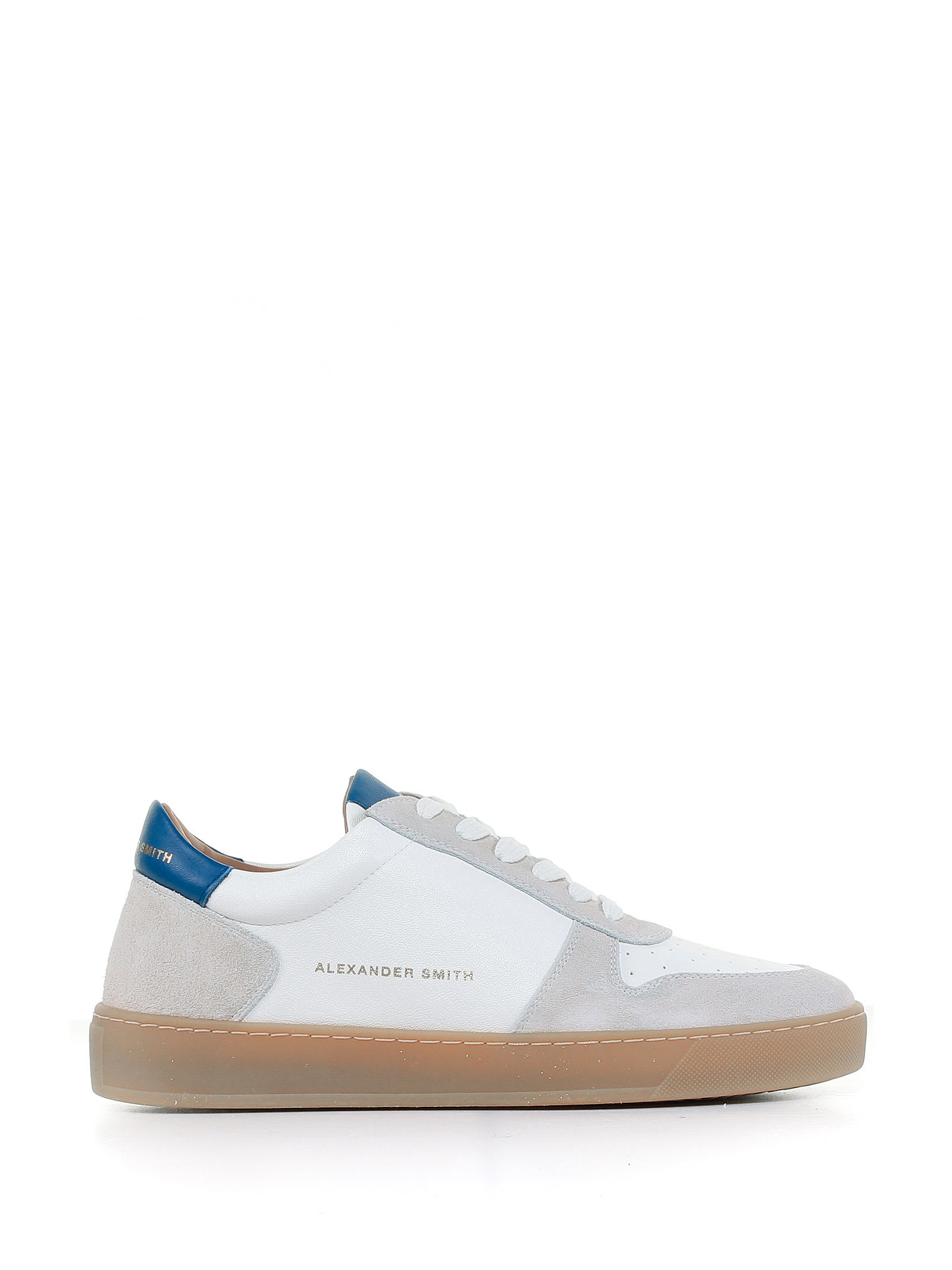 Alexander Smith London Cambridge Sneaker In Leather And Suede