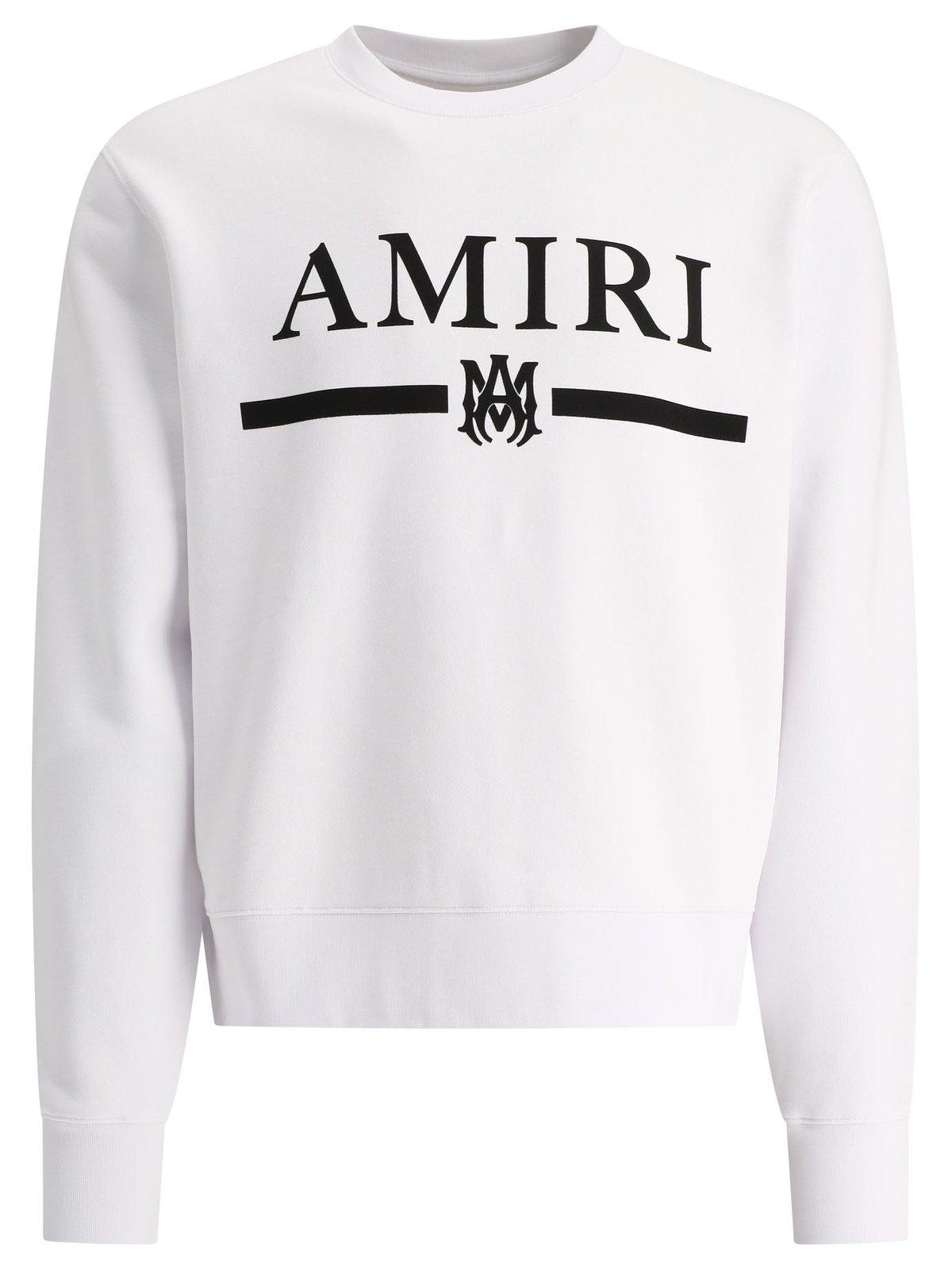 Logo-print Cotton-jersey Sweatshirt In White