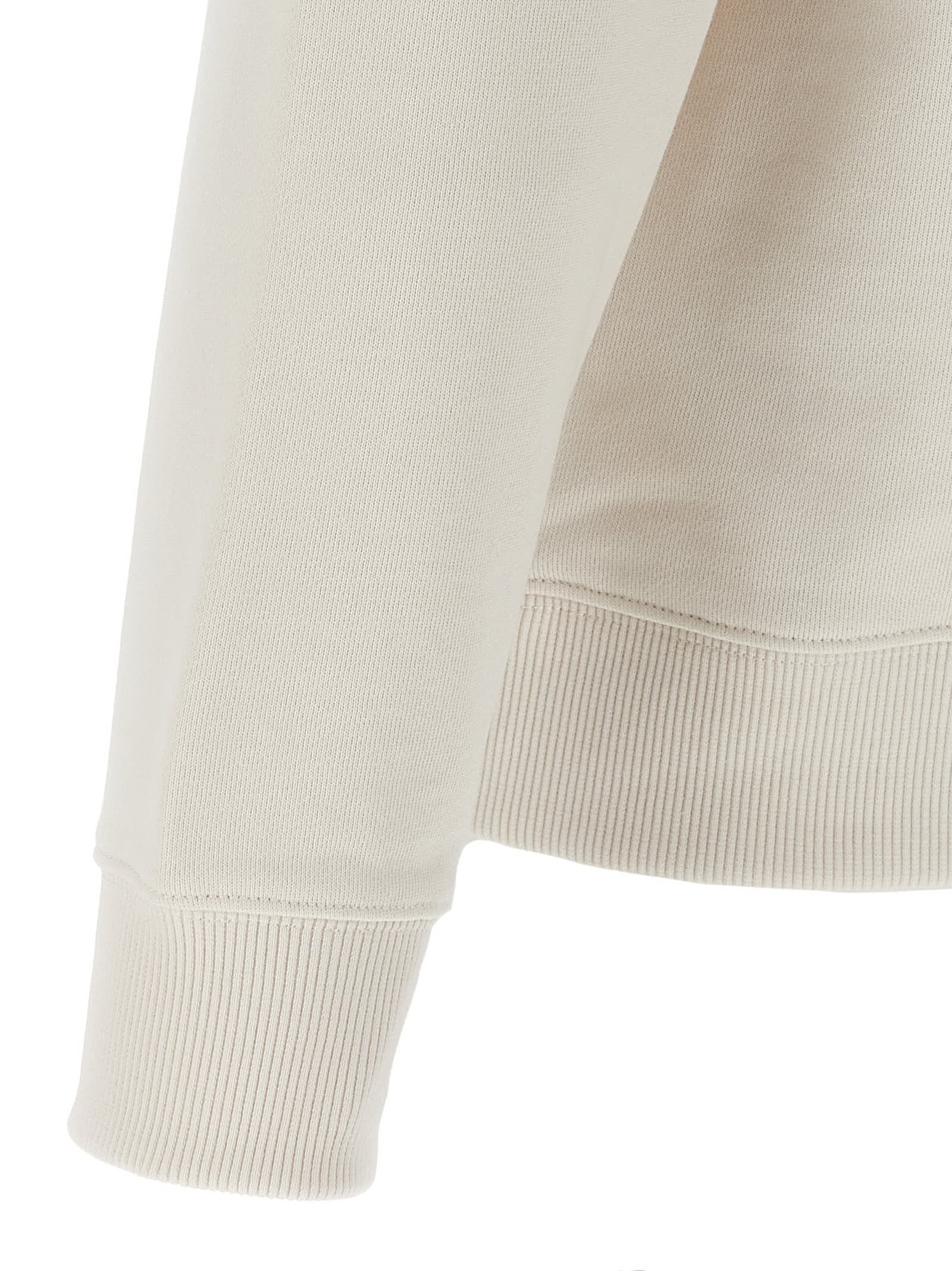 Shop Hugo Boss Diragol212 Sweatshirt In White