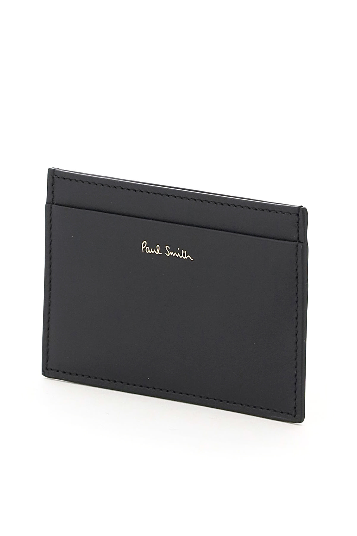 Shop Paul Smith Signature Stripe Cardholder In Black (black)