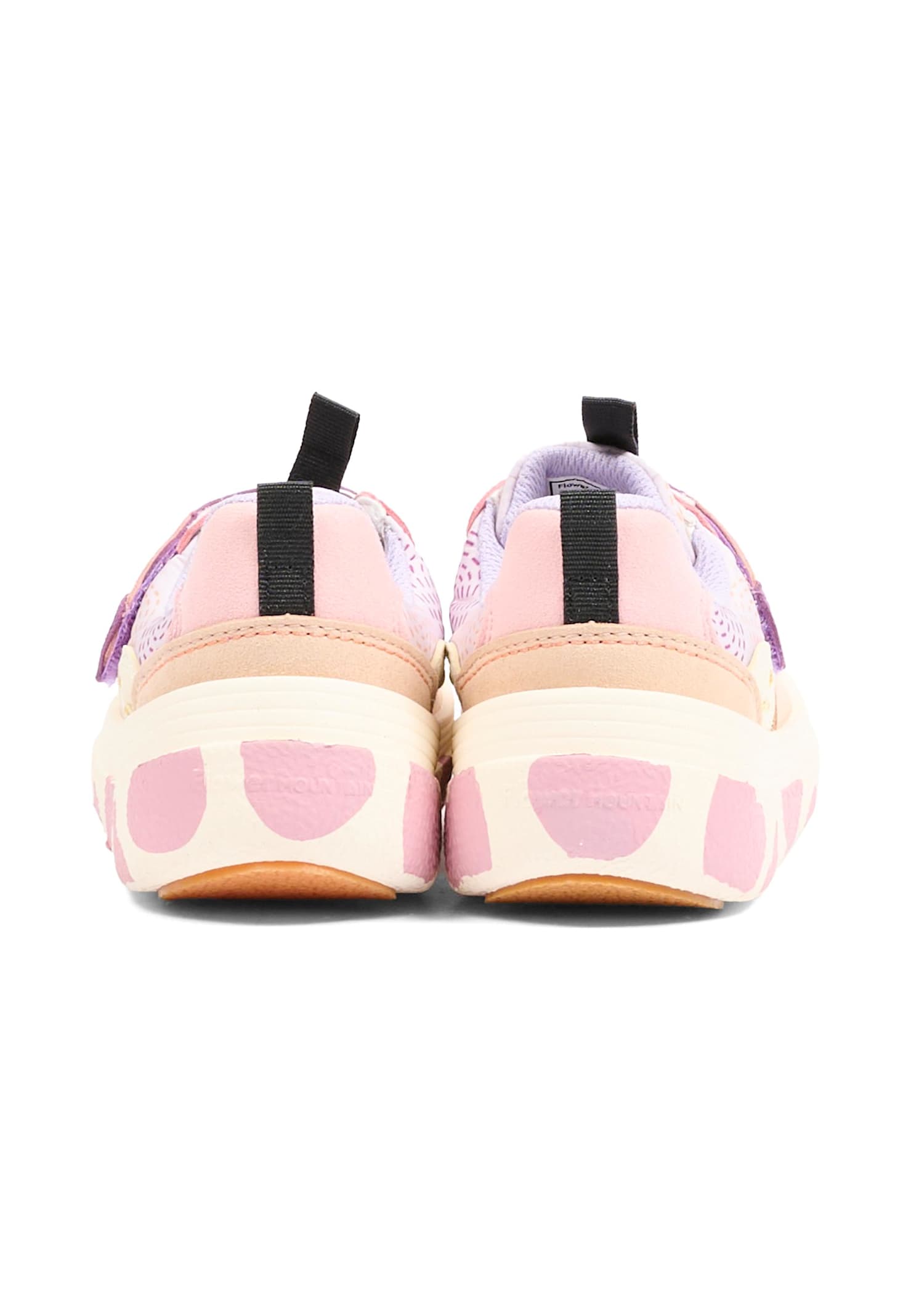Flower Mountain Pink Sneakers For Girl In Pink