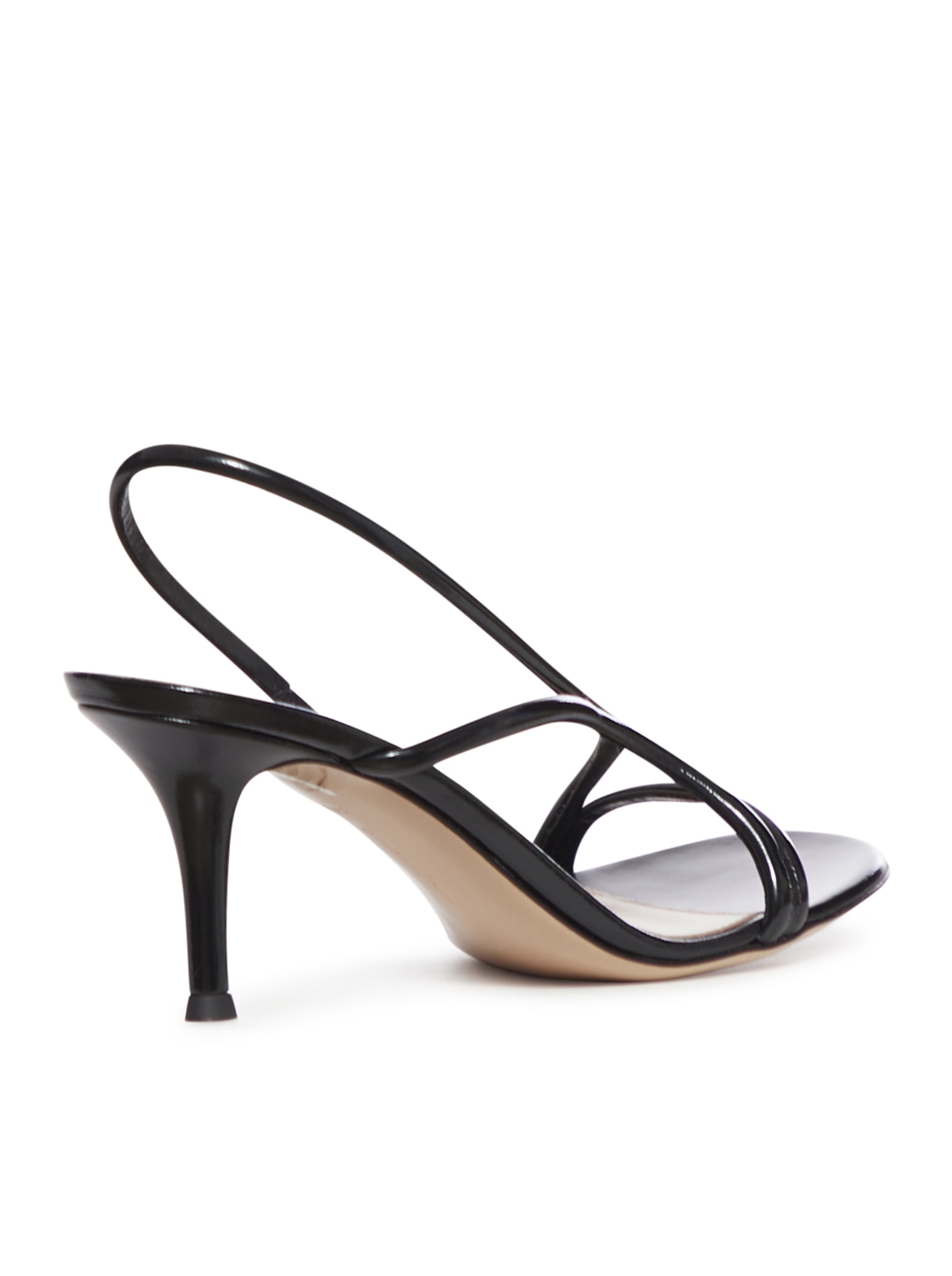 Shop Gianvito Rossi G32498 Nuit In Ner Black