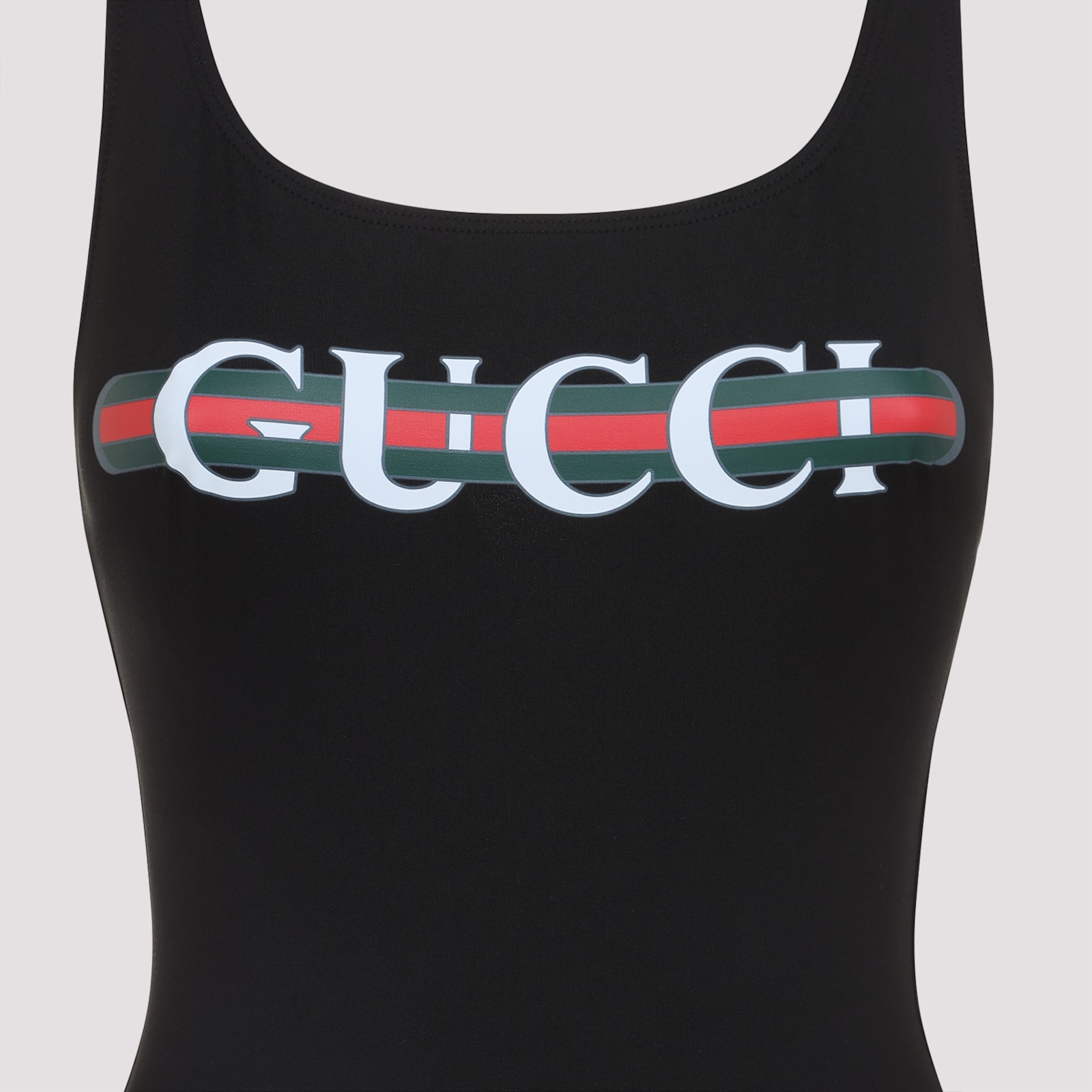 Gucci Black Swimwear With Polyamide Blend In Black