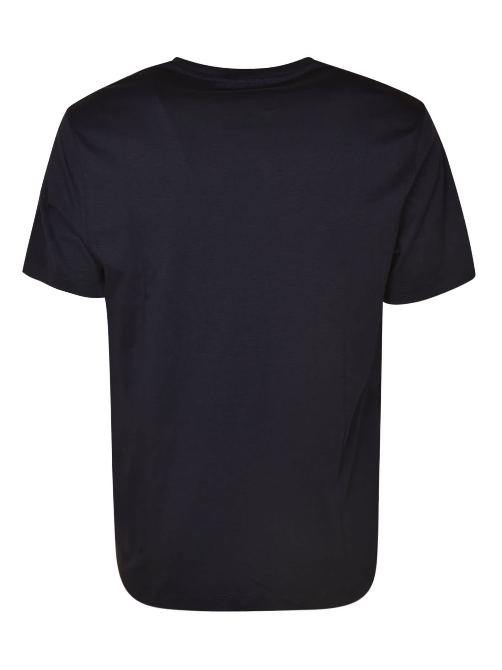Shop Michael Kors Round Neck T-shirt In Blue
