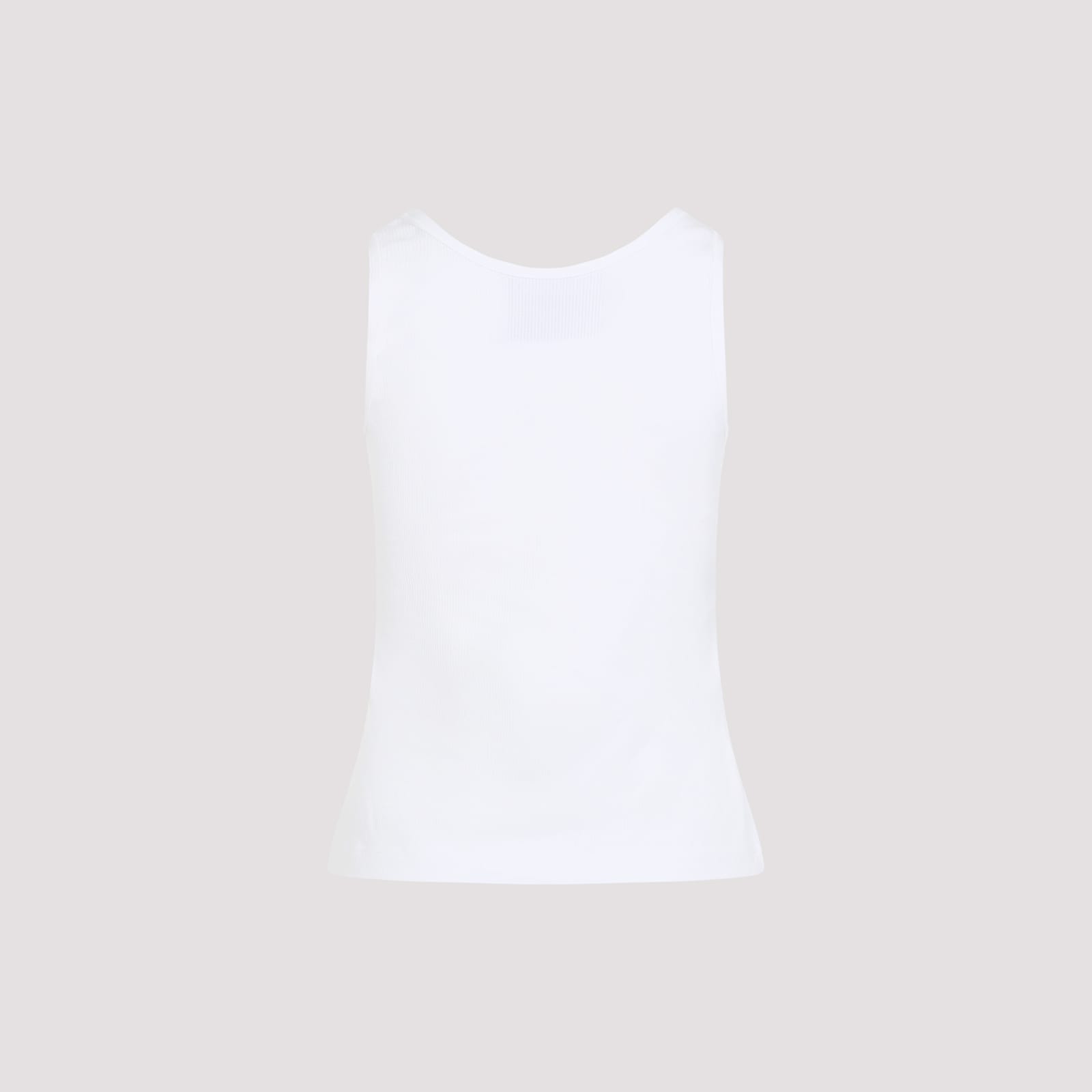 Moschino Tank Top In White