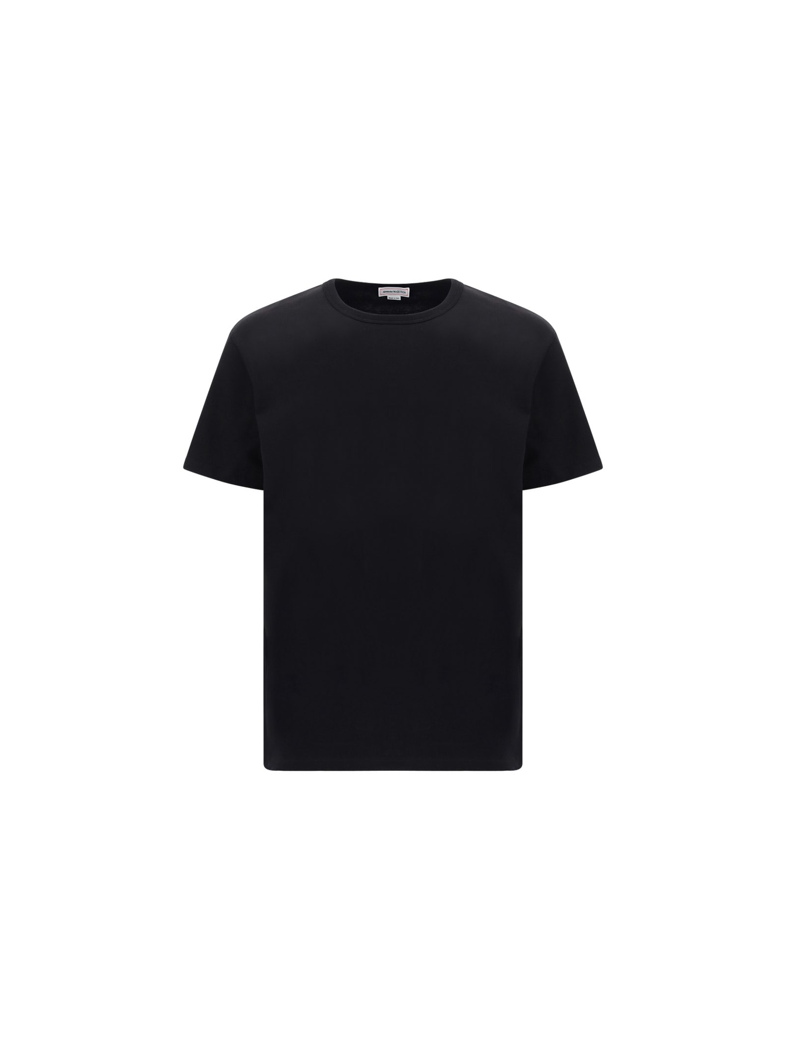 Scan Valnød Hr Alexander Mcqueen Mens Black Other Materials T-shirt In Navy | ModeSens