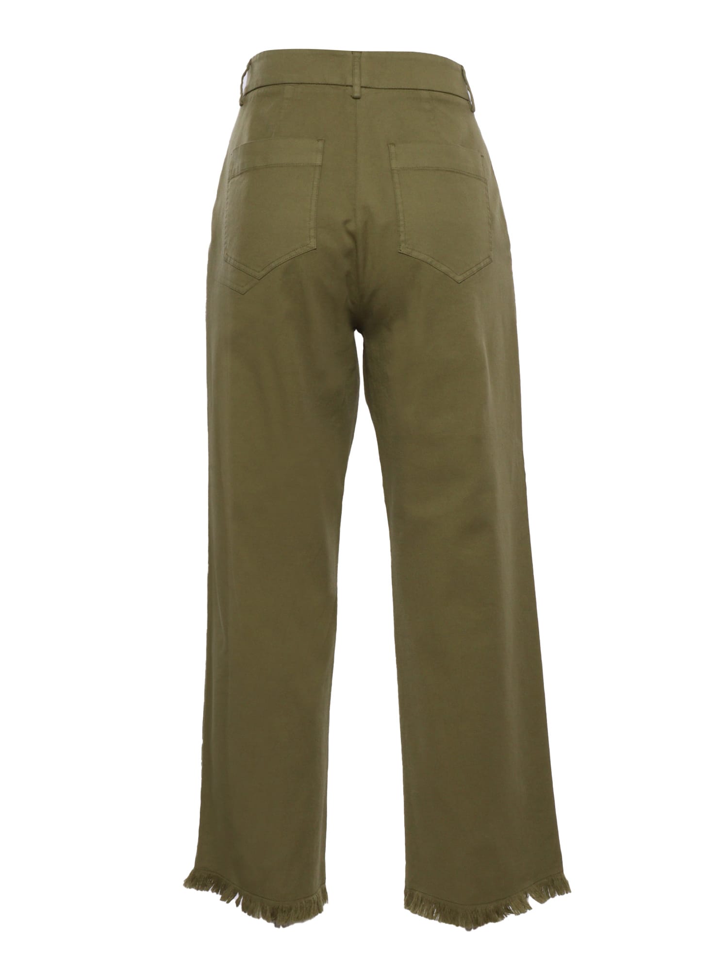 Shop Antonelli Military Green Jeans