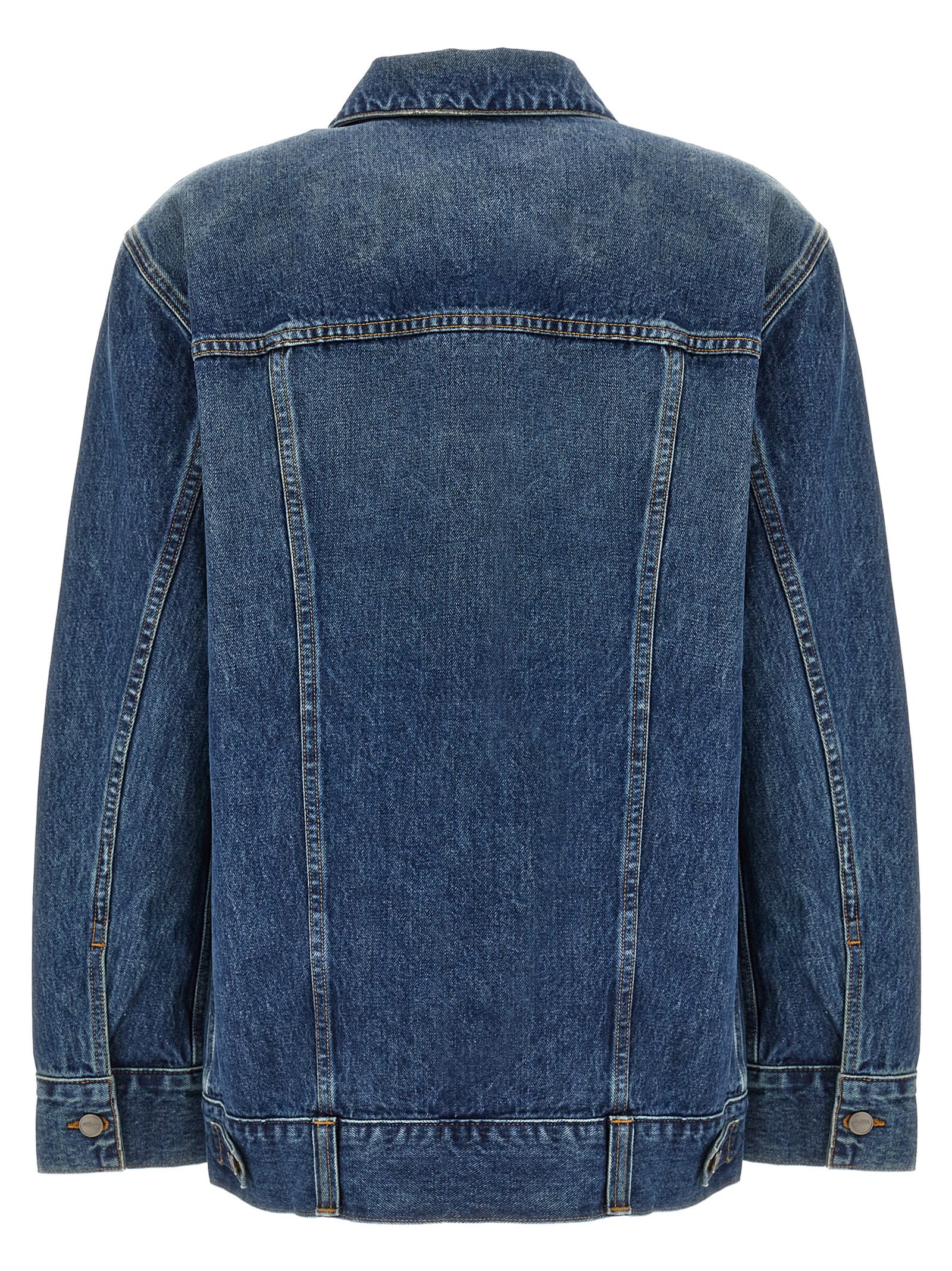 Shop Khaite Ross Jacket In Blue