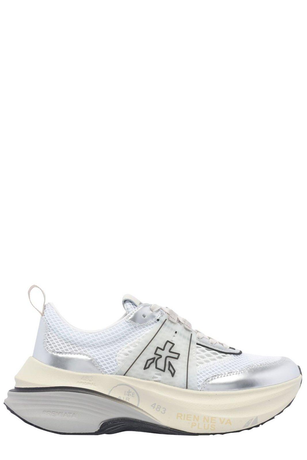 Premiata Hill Lace-up Sneakers In Multi