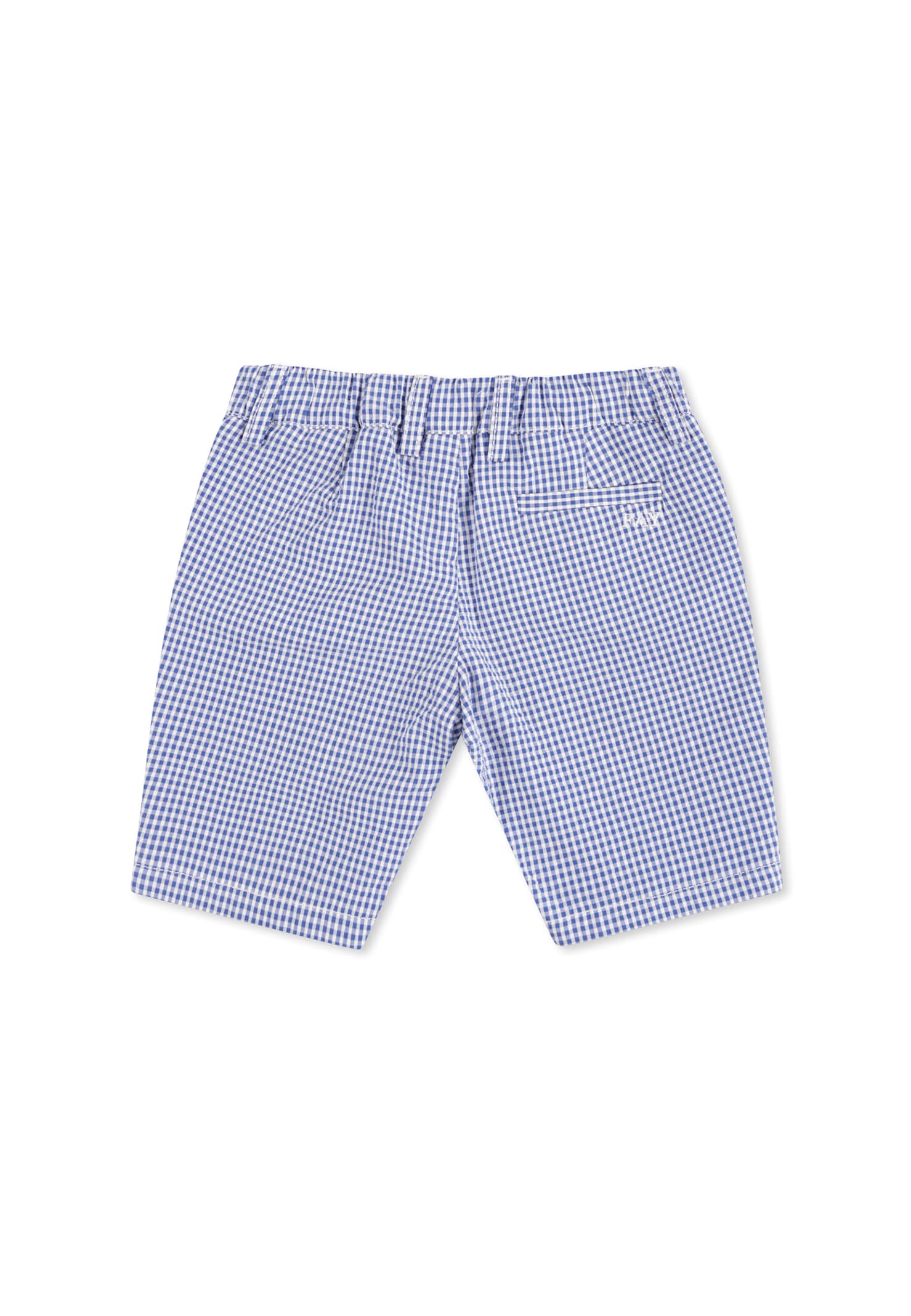 Shop Fay Blue Shorts For Boy With Logo