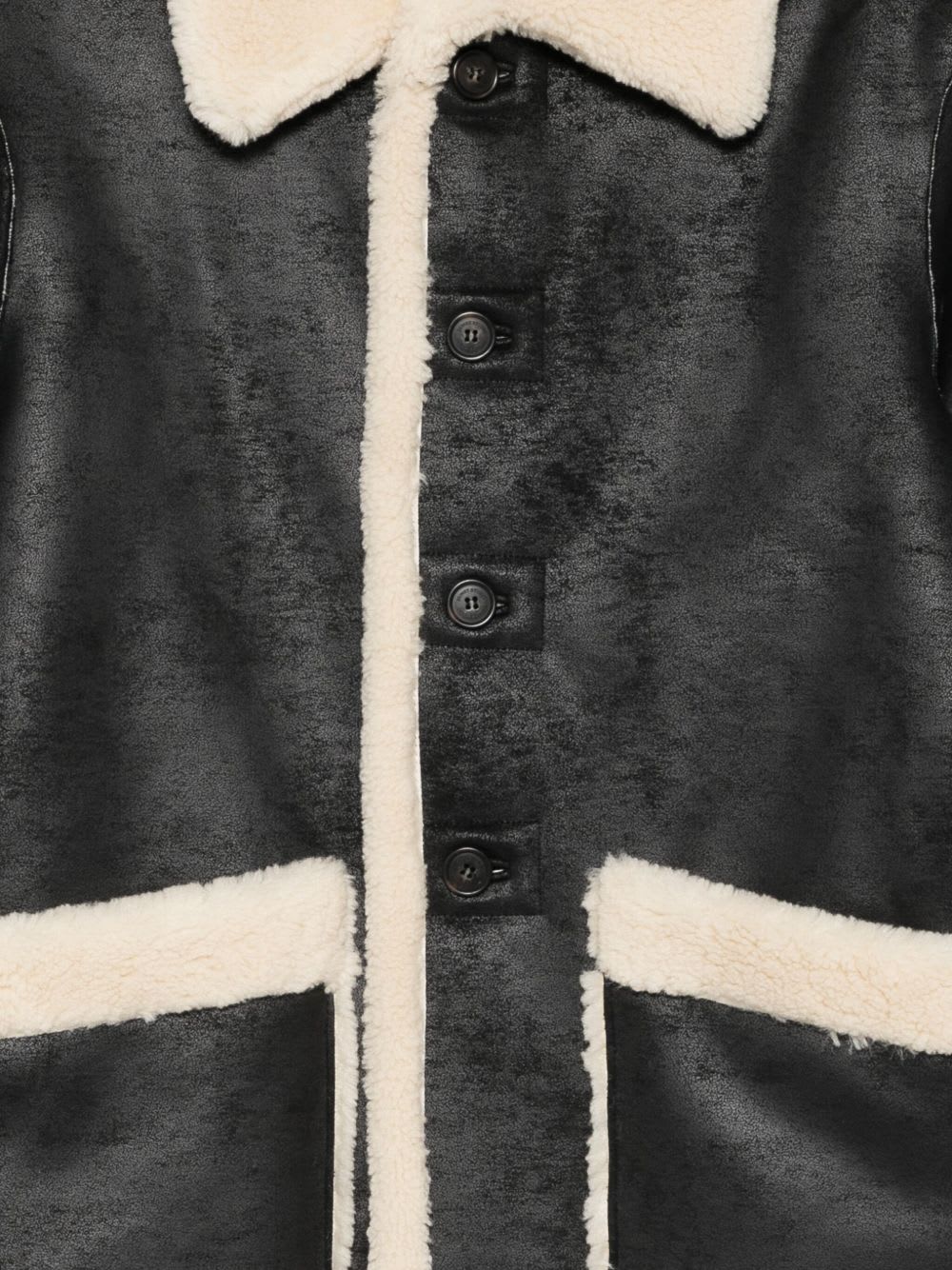 Dunst Reversible Unisex Shearling Jacket In Black