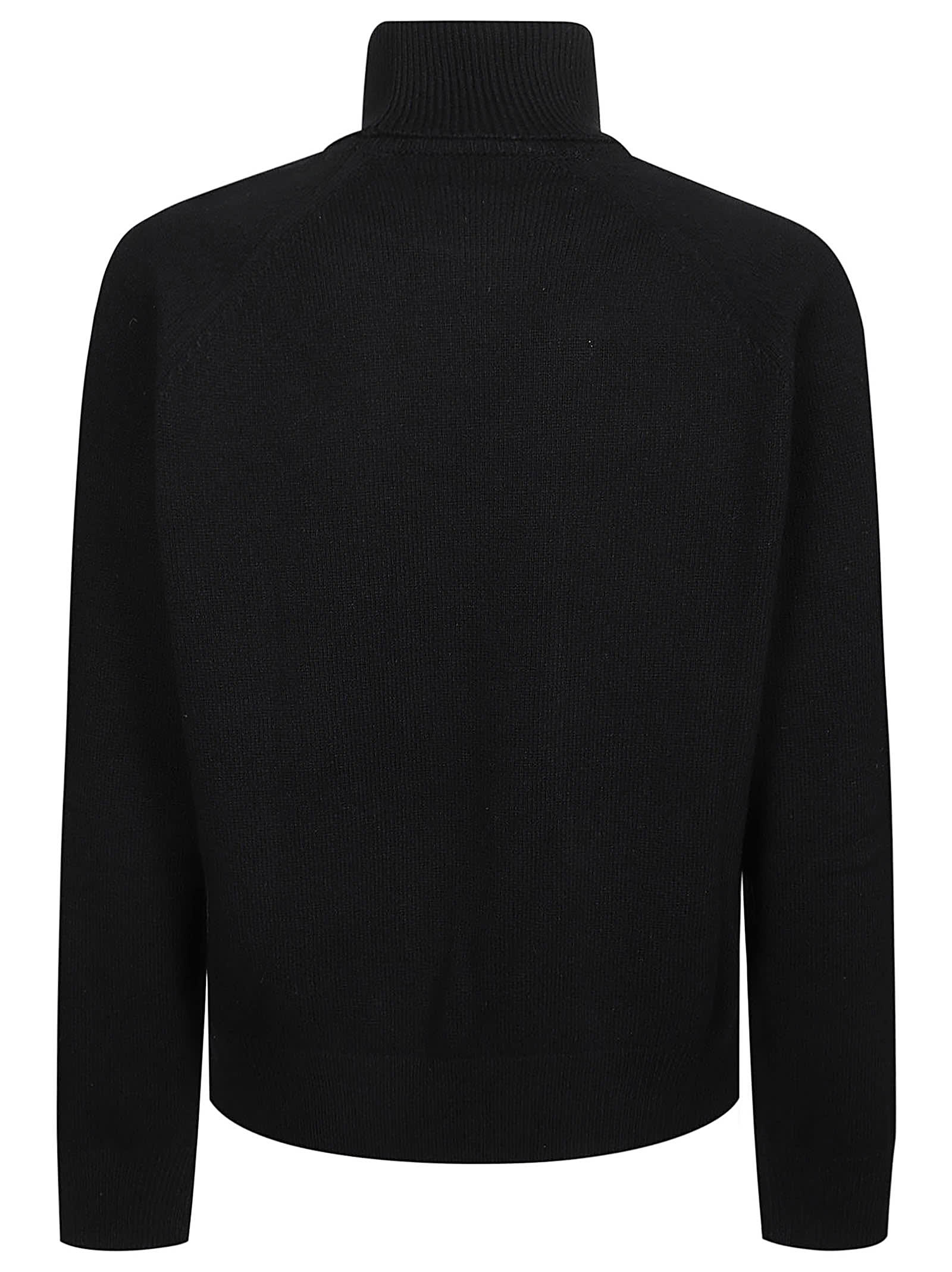 Shop Kenzo Rws Boke Flower Turtle Neck Sweater In J Noir