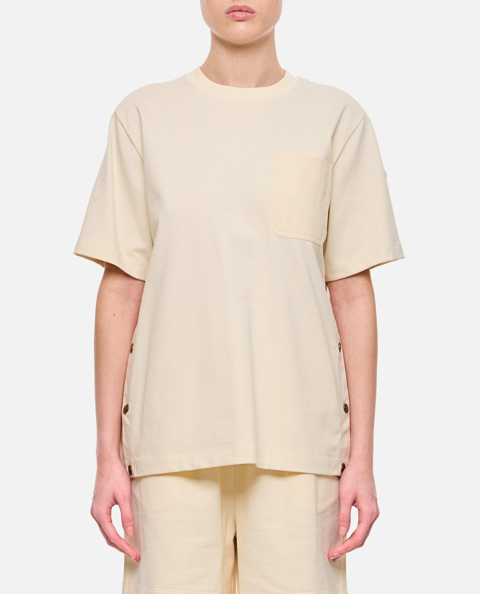 Moncler T-shirt In White