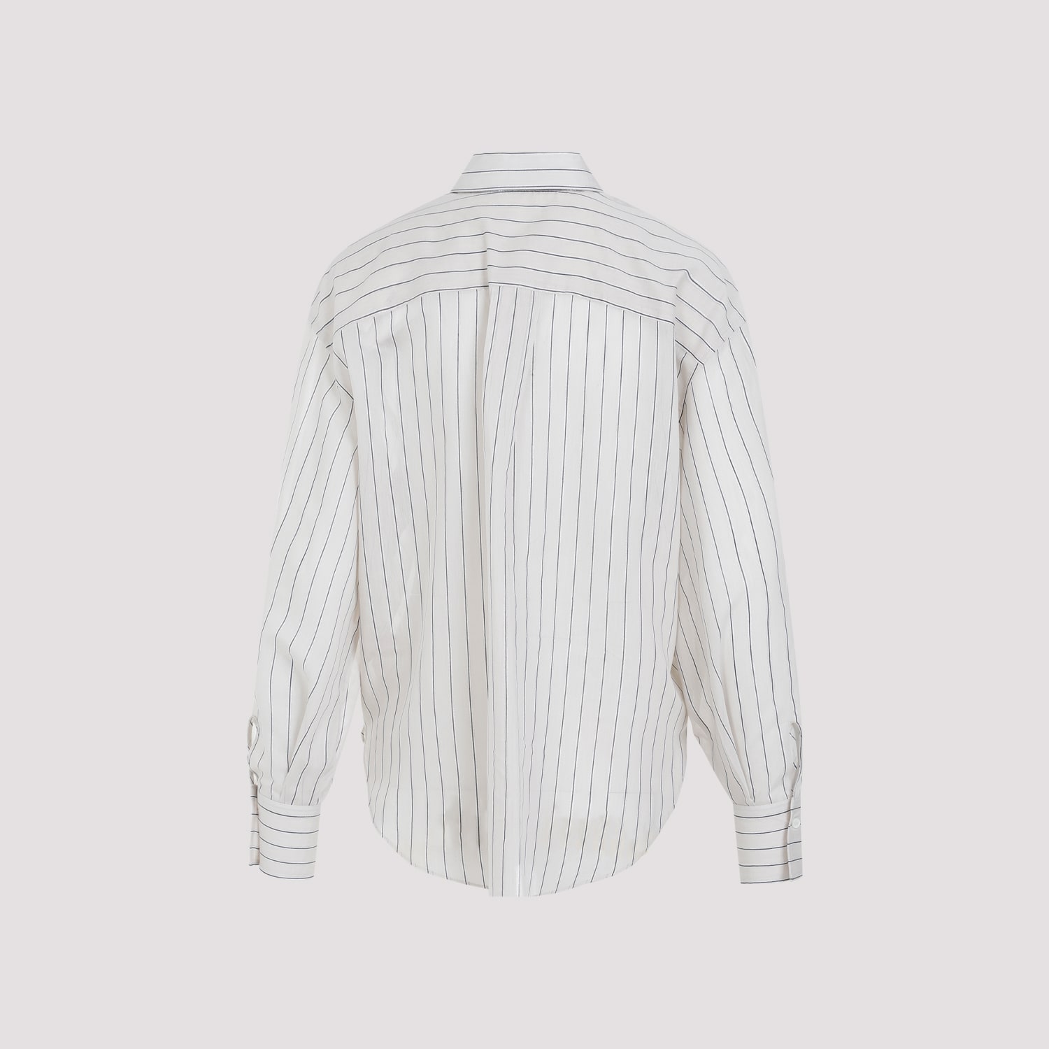 Shop Brunello Cucinelli Shirt In Salgemma Bianco