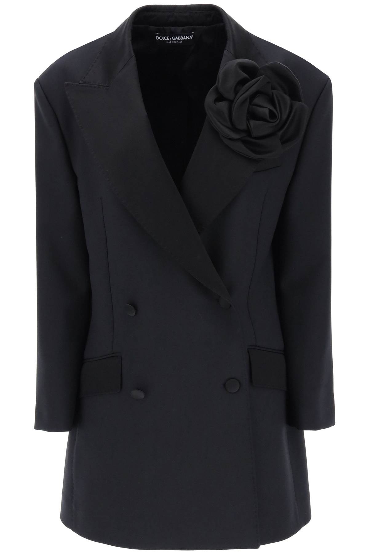 Dolce & Gabbana Blazer Jacket In Nero