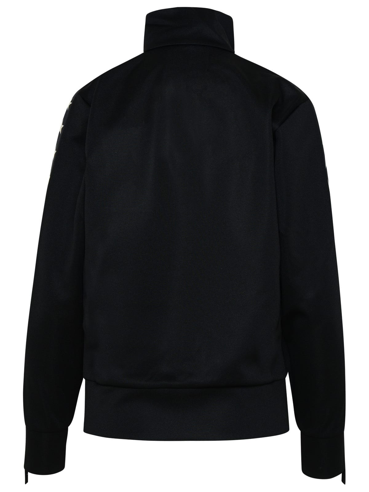 Shop Golden Goose Black Polyester Denise Sweatshirt In Black White