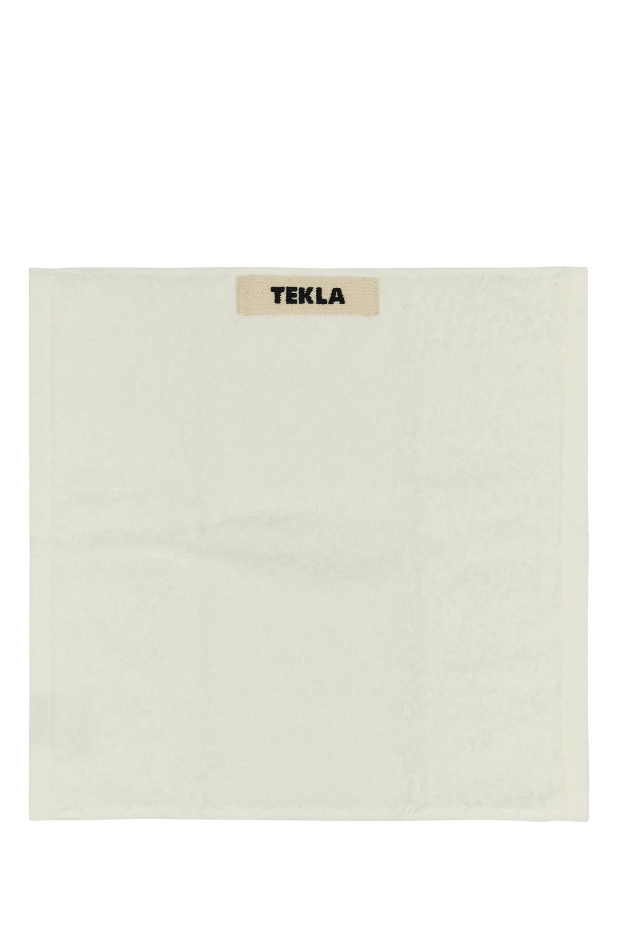 Shop Tekla White Terry Washcloth