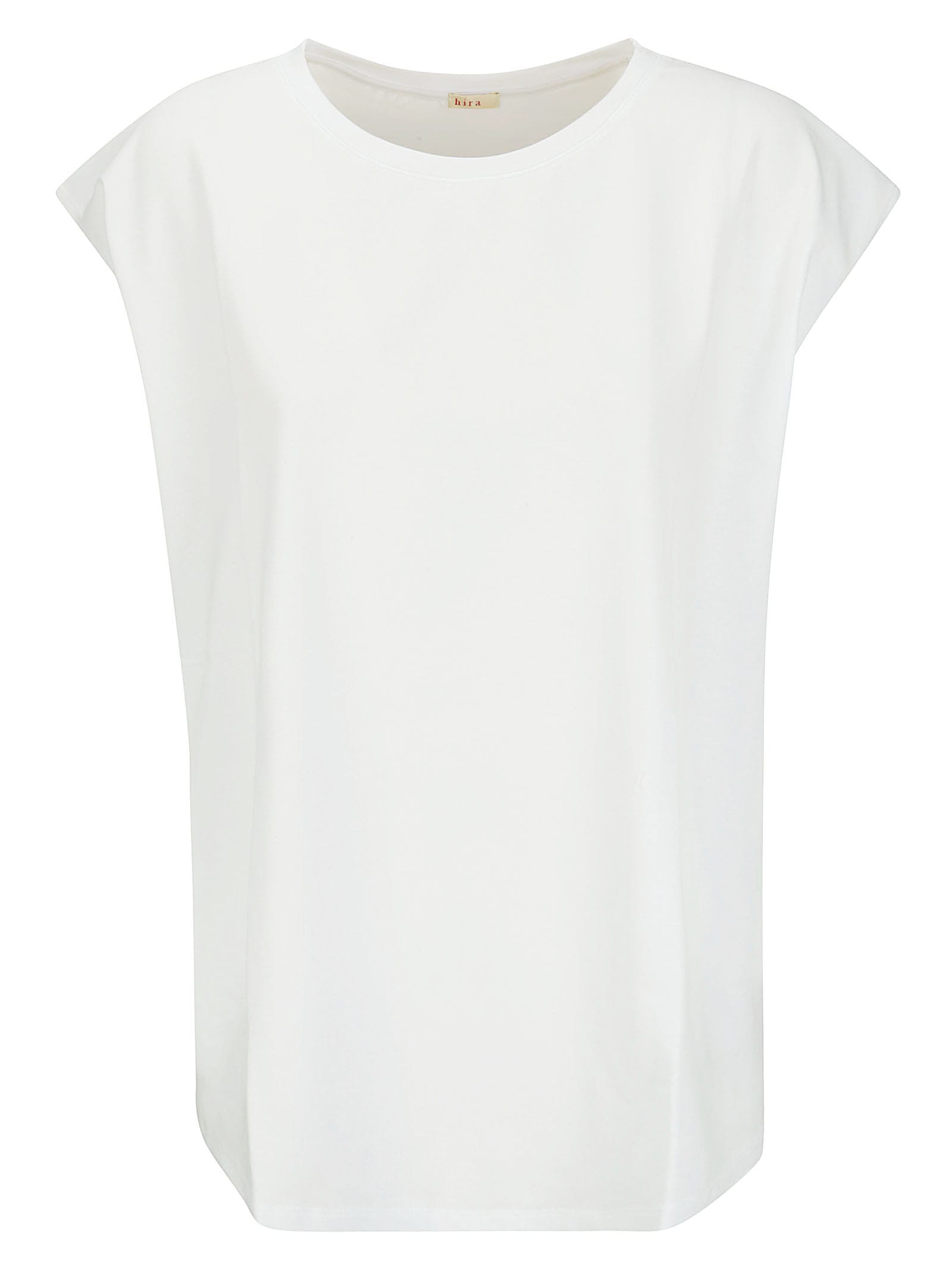 Hira Overall Cotton T-shirt In White