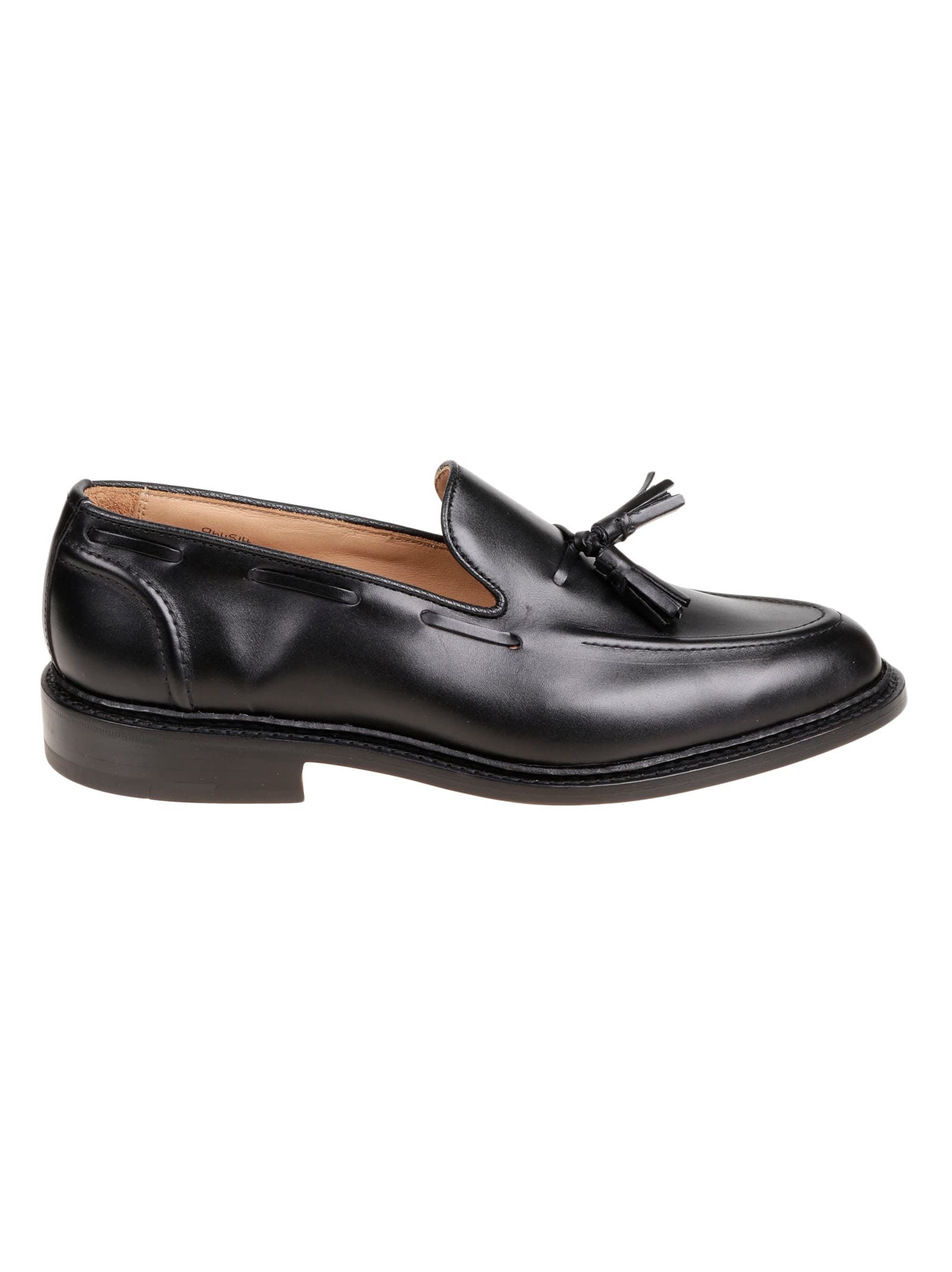 Shop Tricker's Elton Black Calf