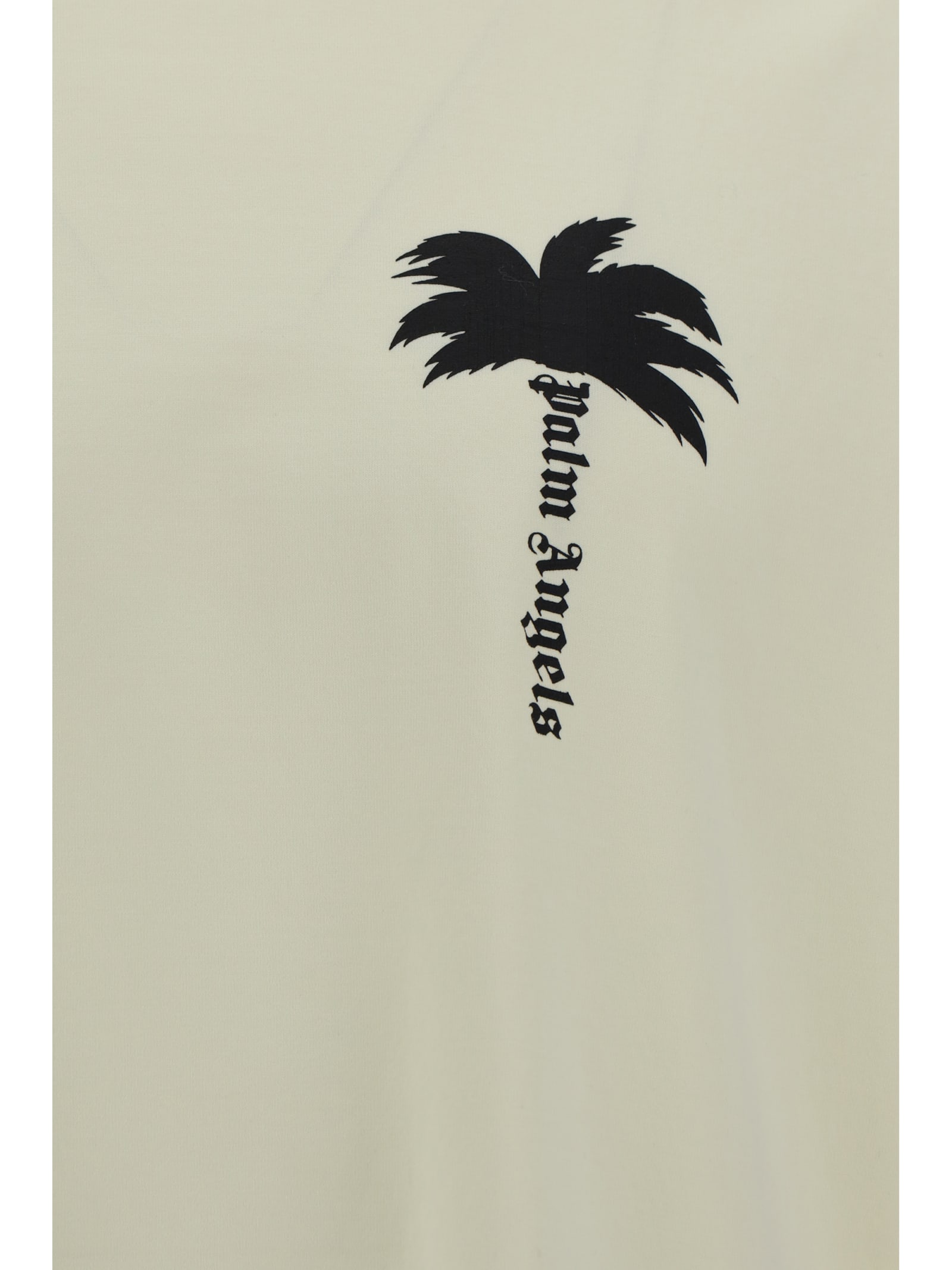 Shop Palm Angels The Palm T-shirt In Off White