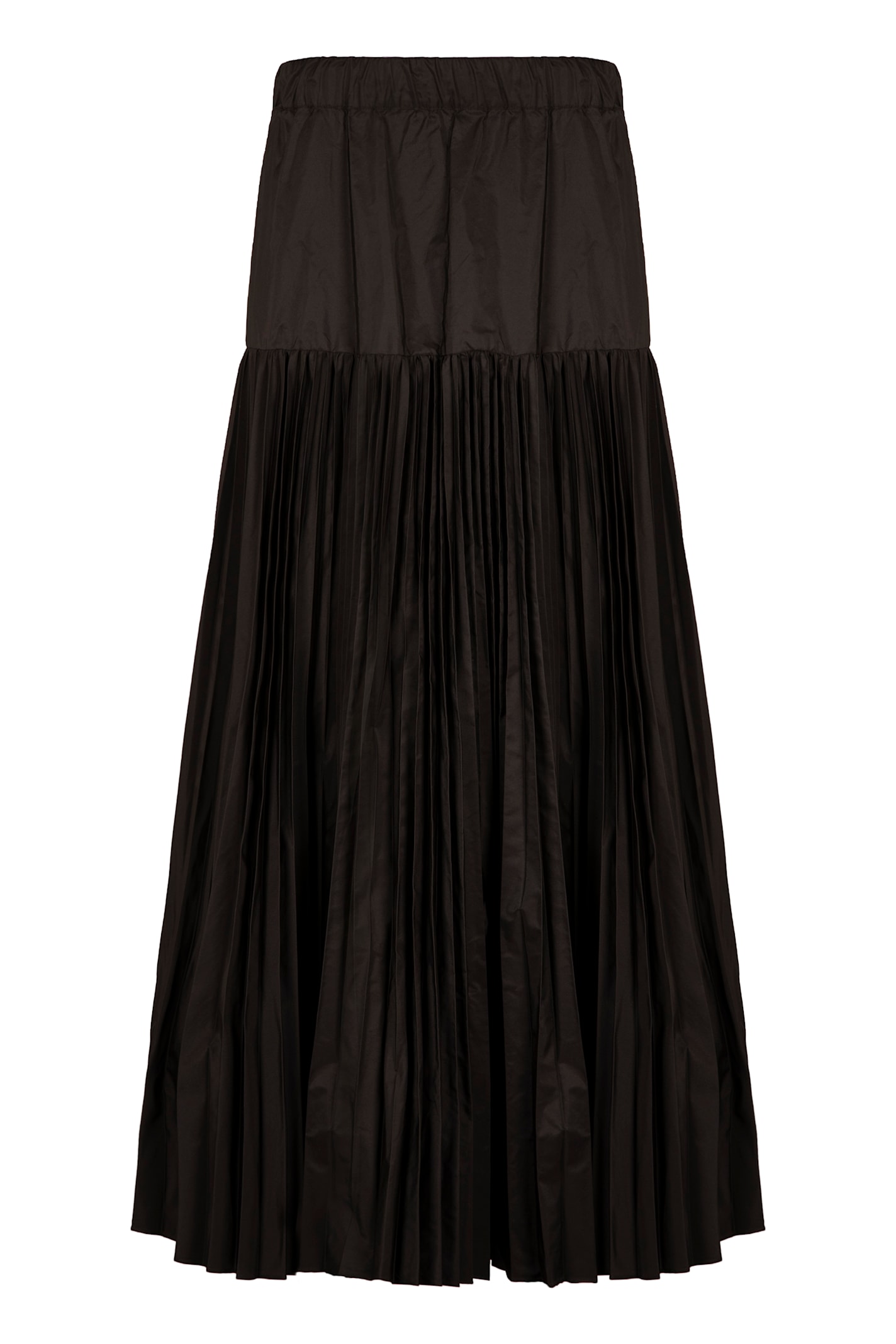 P.a.r.o.s.h P. A.r. O.s. H. Pleated Skirt In Brown