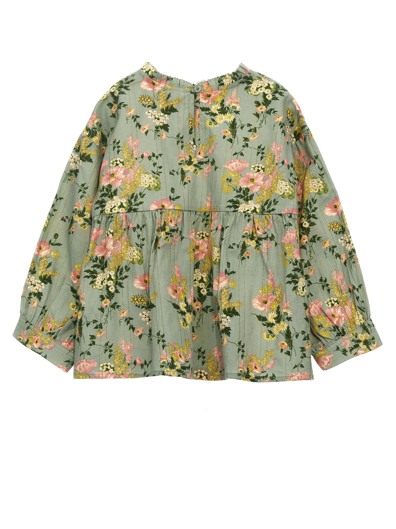 Shop Bonton Floral Blouse In Multicolor