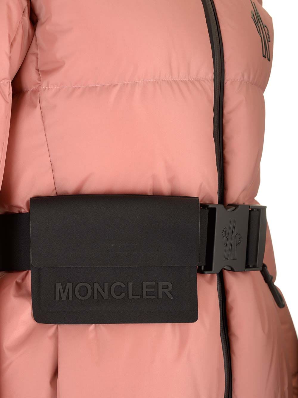 Shop Moncler Bouquetin Down Jacket In Rose