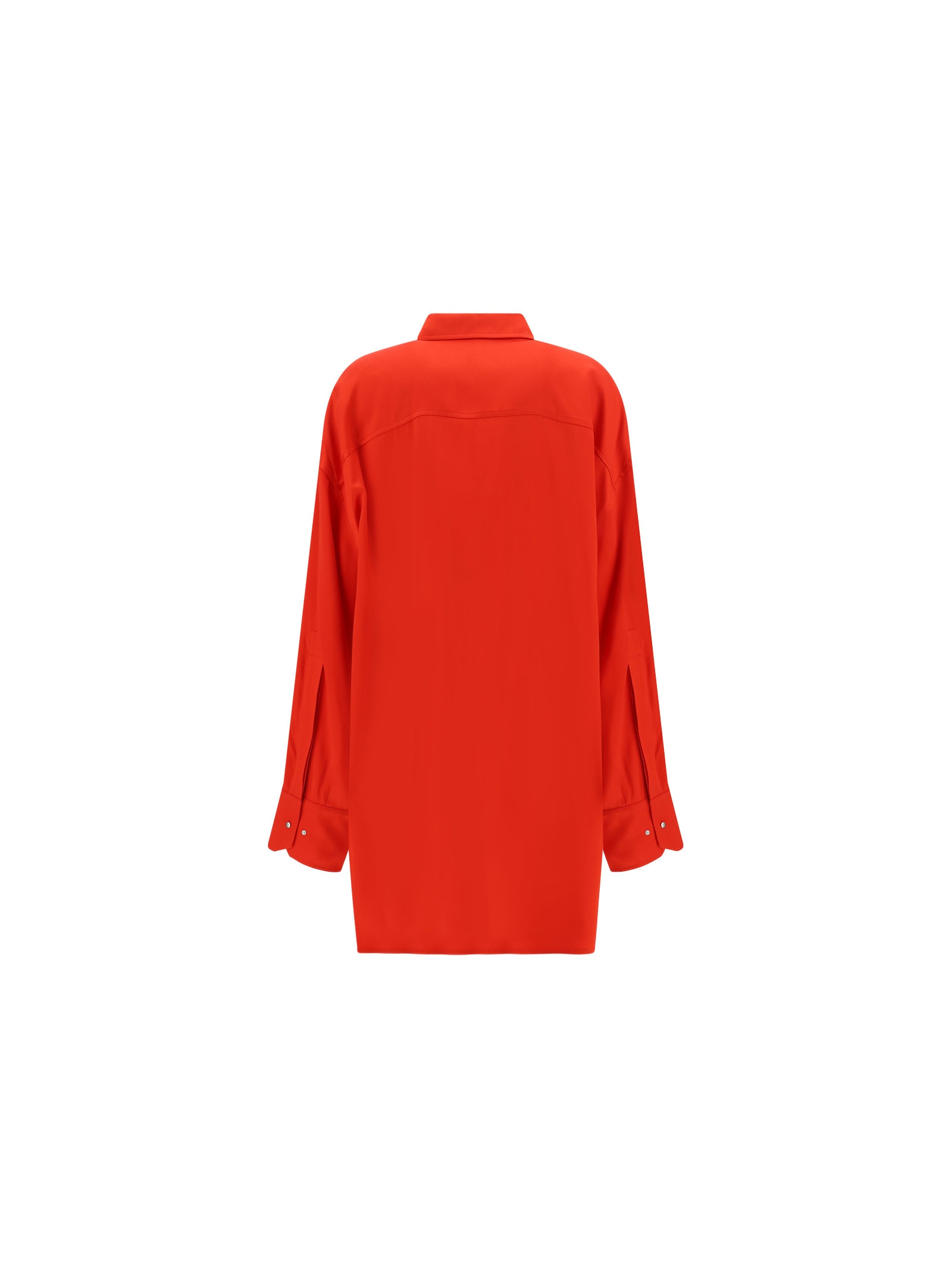 Shop Sa Su Phi Valentina Chemisier Dress In Red