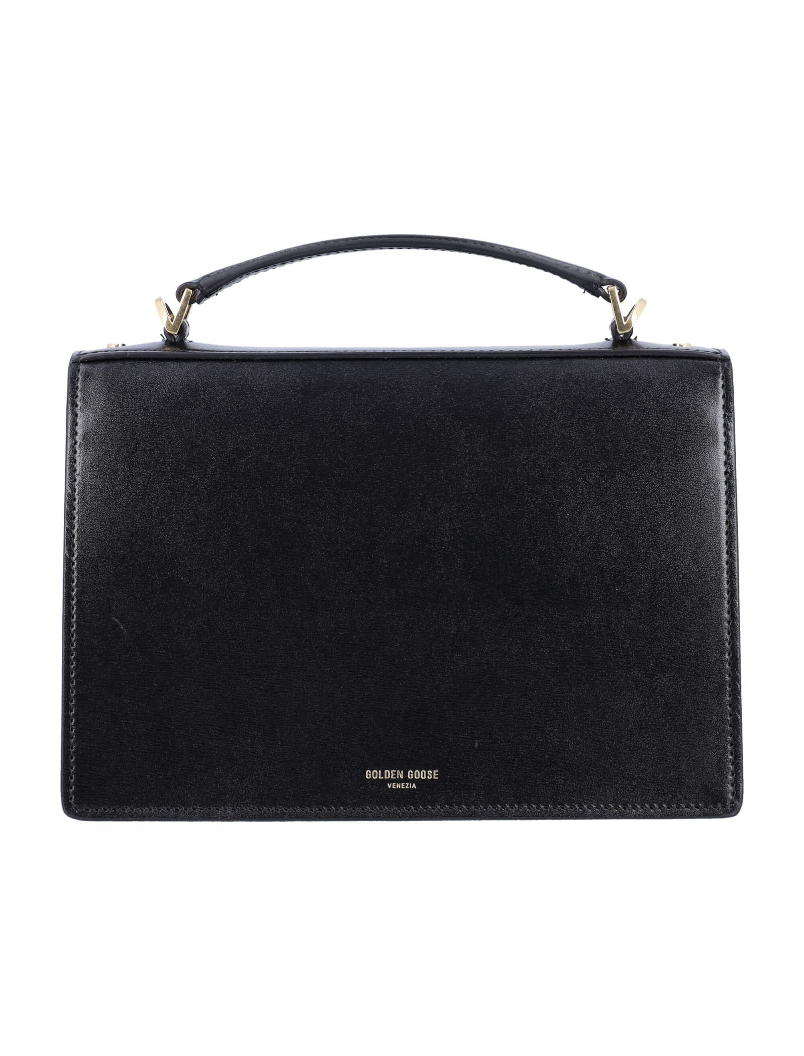 Shop Golden Goose Venezia Bag In Black