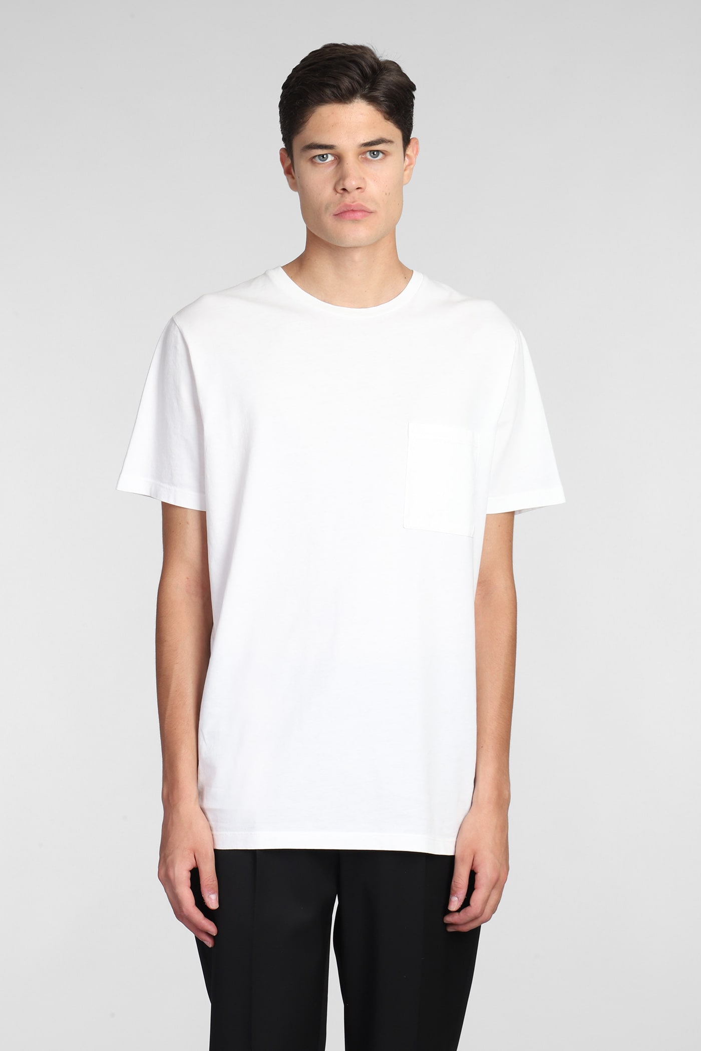 New Jersey T-shirt In White Cotton