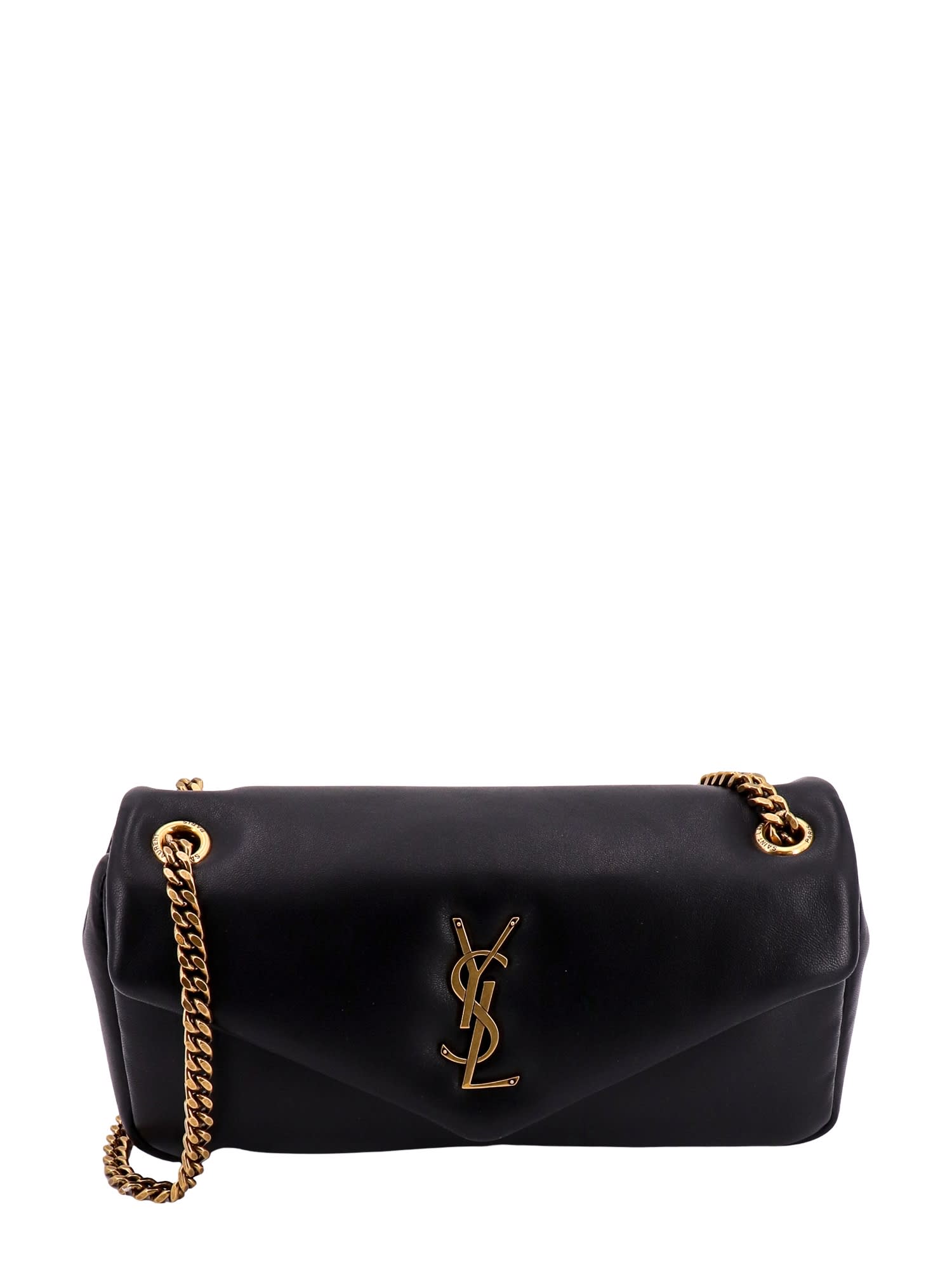 Saint Laurent Calypso Shoulder Bag In Nero