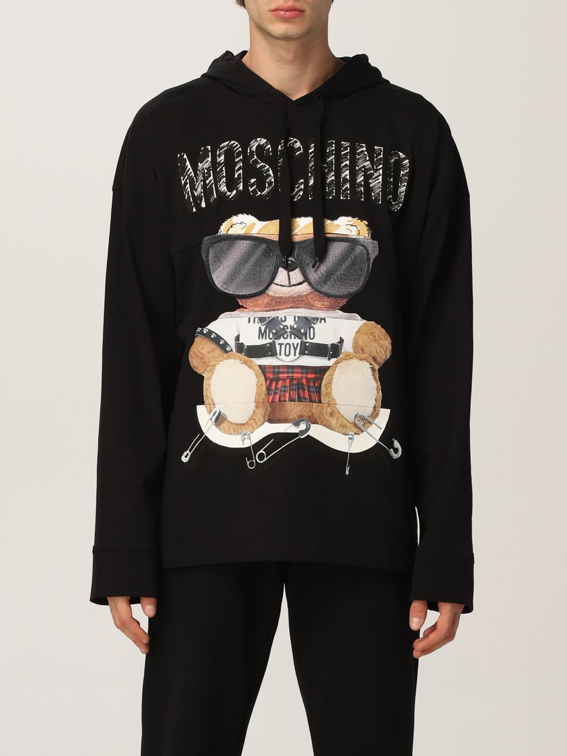 Moschino Couture Sweatshirt Moschino Couture Cotton Sweatshirt With Teddy