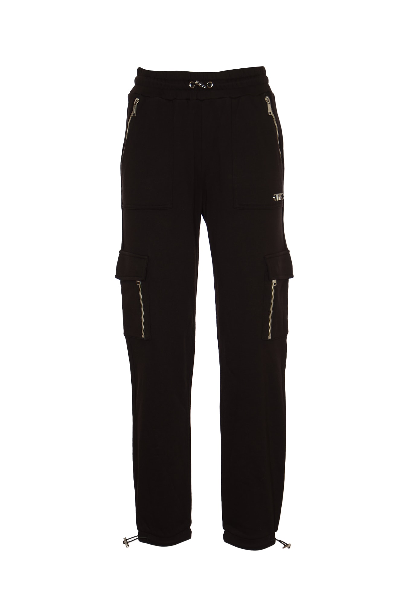 Shop Michael Kors Utility Track Pants In Black