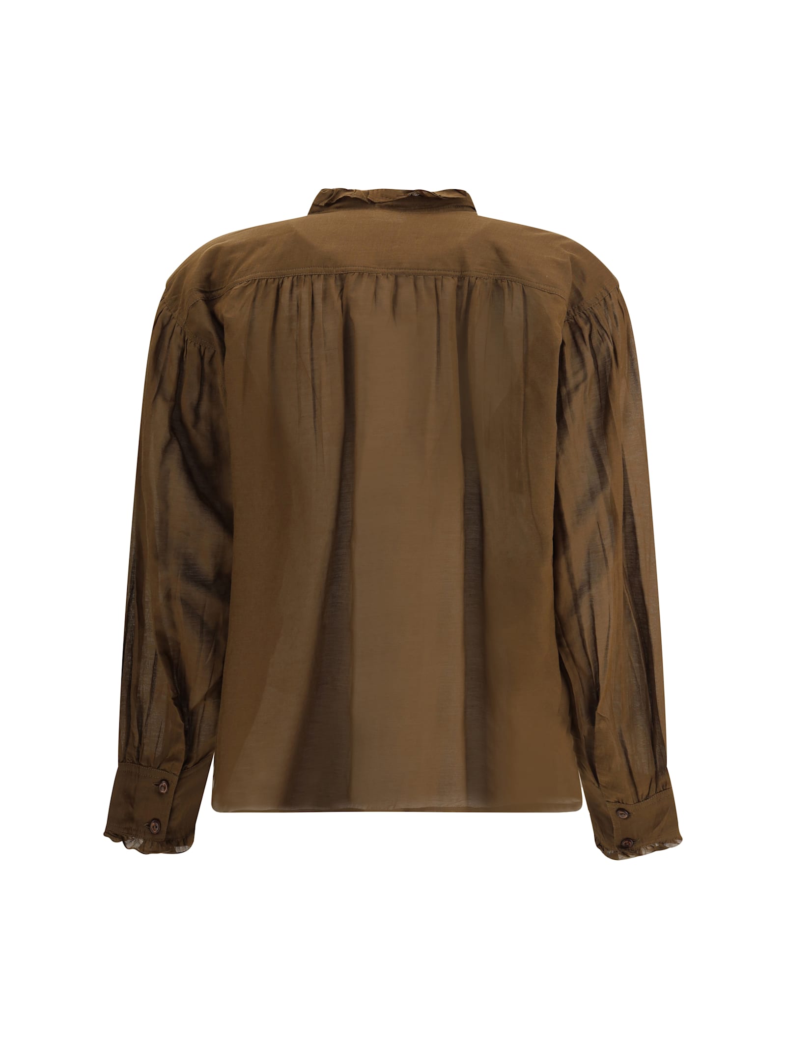 Isabel Marant Étoile Marant Etoile Women Pamias Blouse In Brown