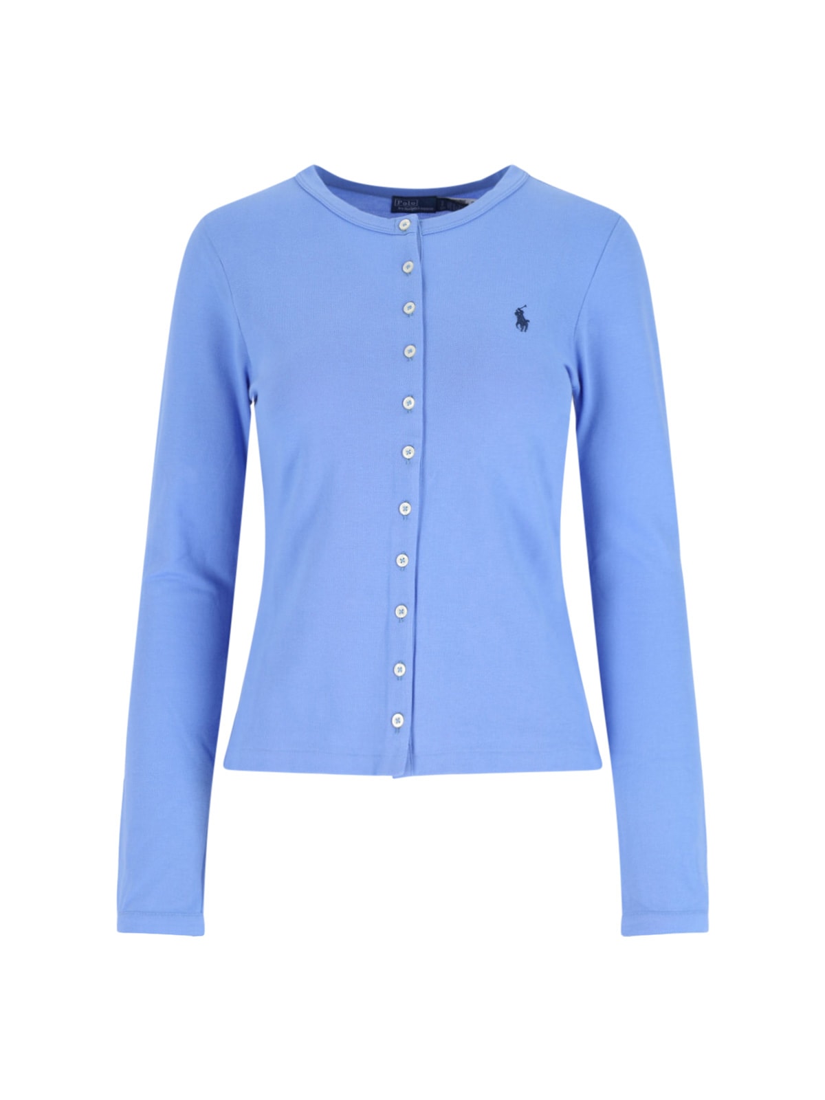 Polo Ralph Lauren Crewneck Knitwear Long Sleeves In Blue