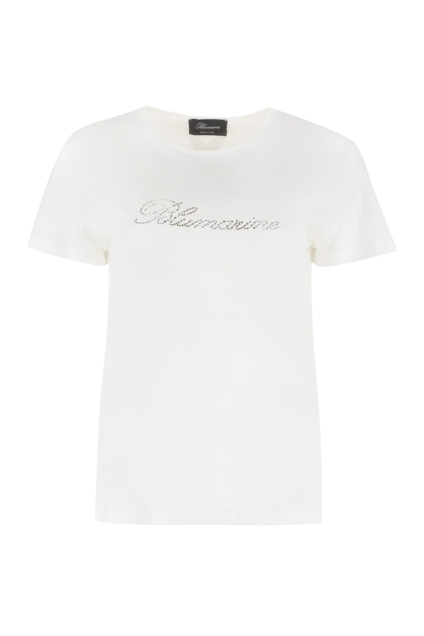 Blumarine Logo Cotton T-shirt