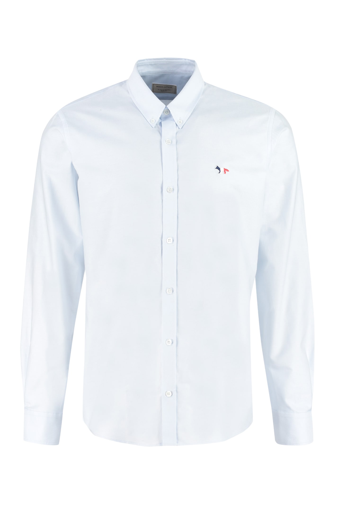 Maison Kitsuné Button-down Collar Cotton Shirt