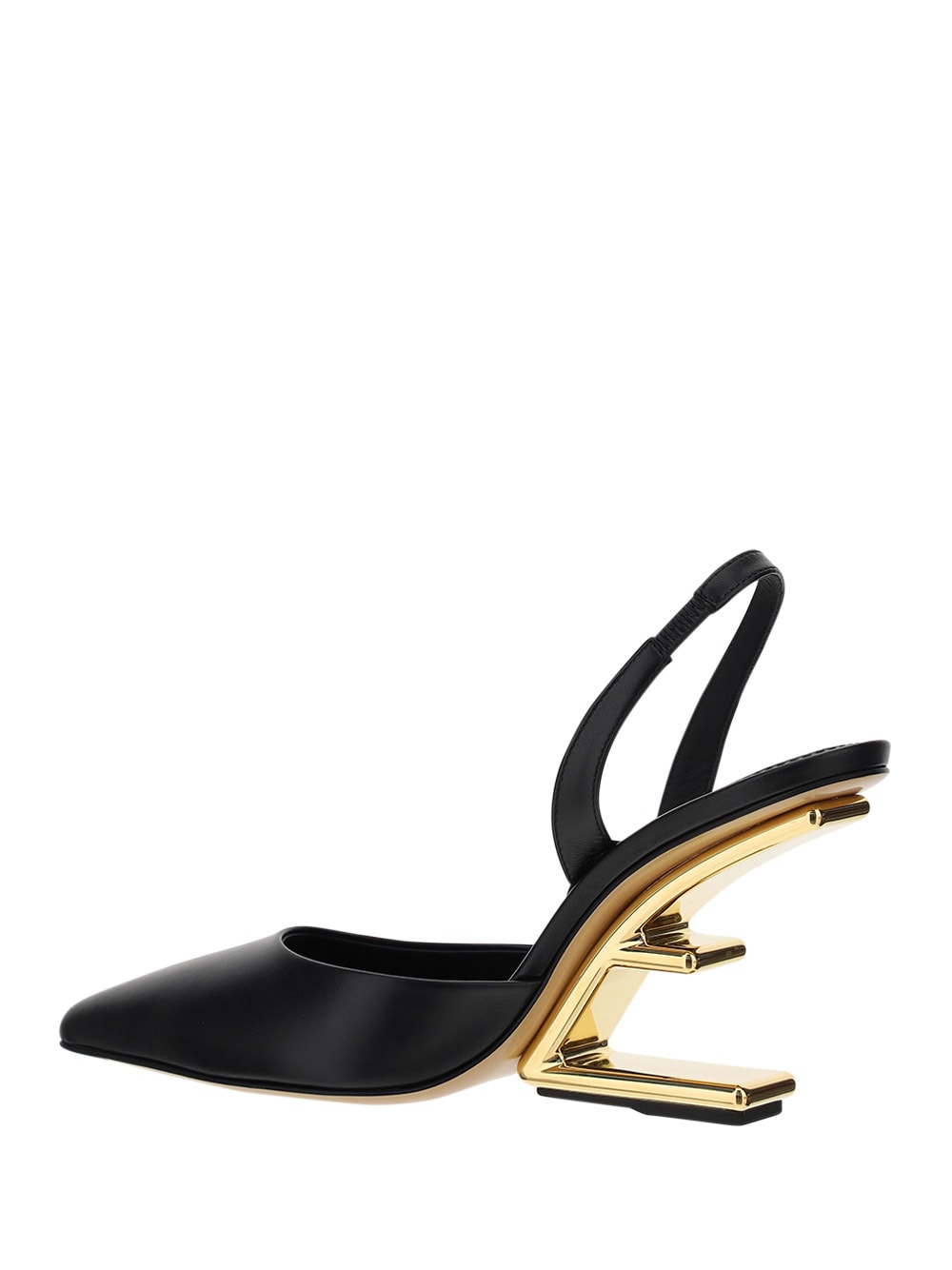 Shop Fendi First Pumps In Nero