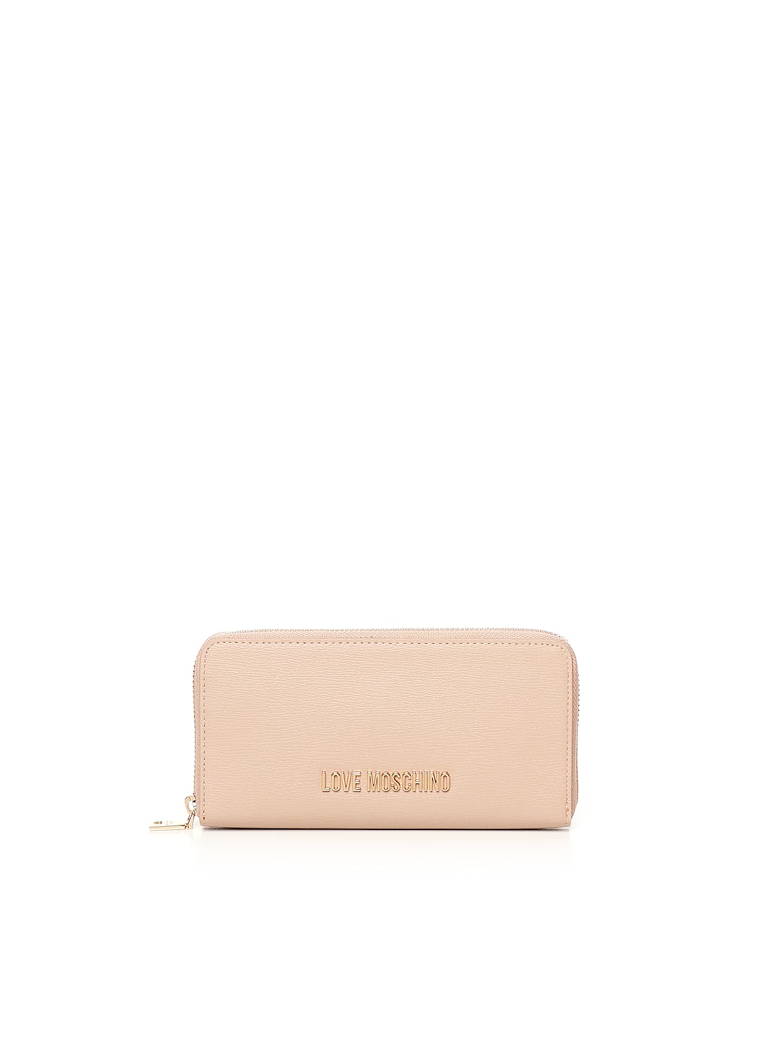 Zip Around Wallet With Logo