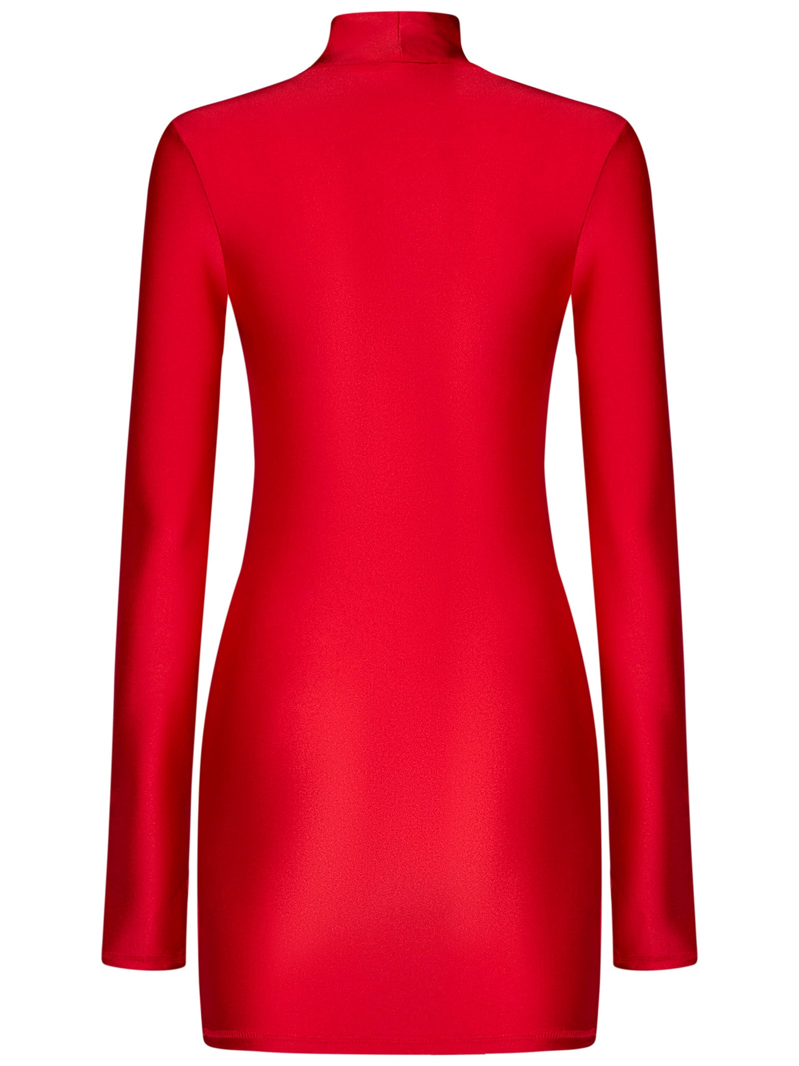 Shop Coperni Dress In Red