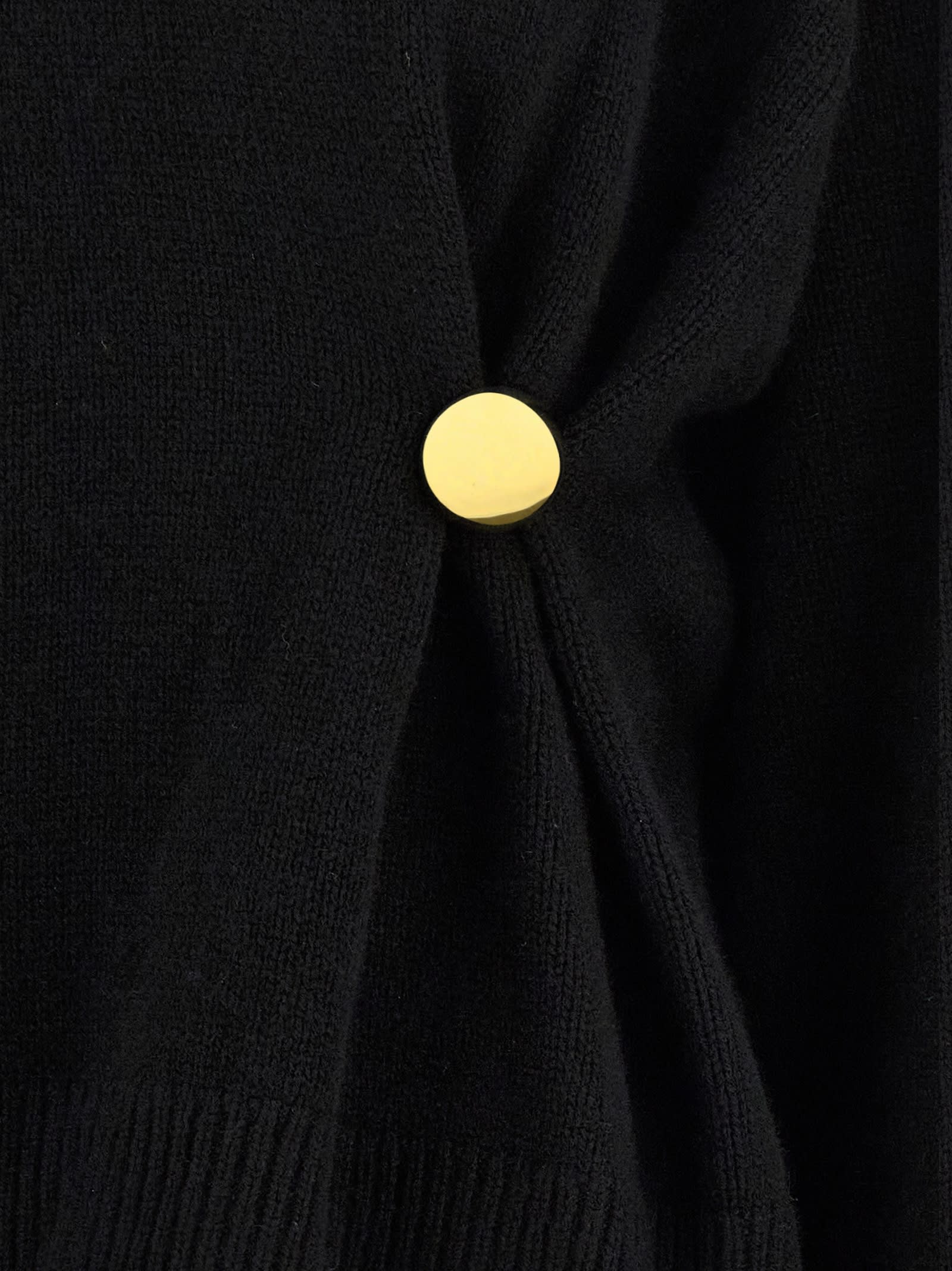 Loulou Studio Twisted-detail Cashmere Sweater In Black