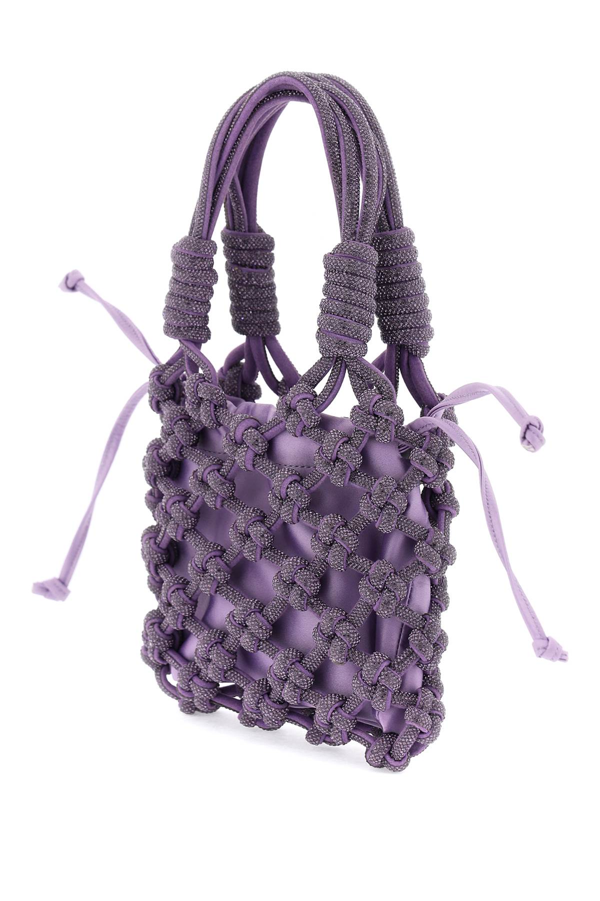 Shop Hibourama Lola Handbag Purse Tote In Tanzanite (purple)