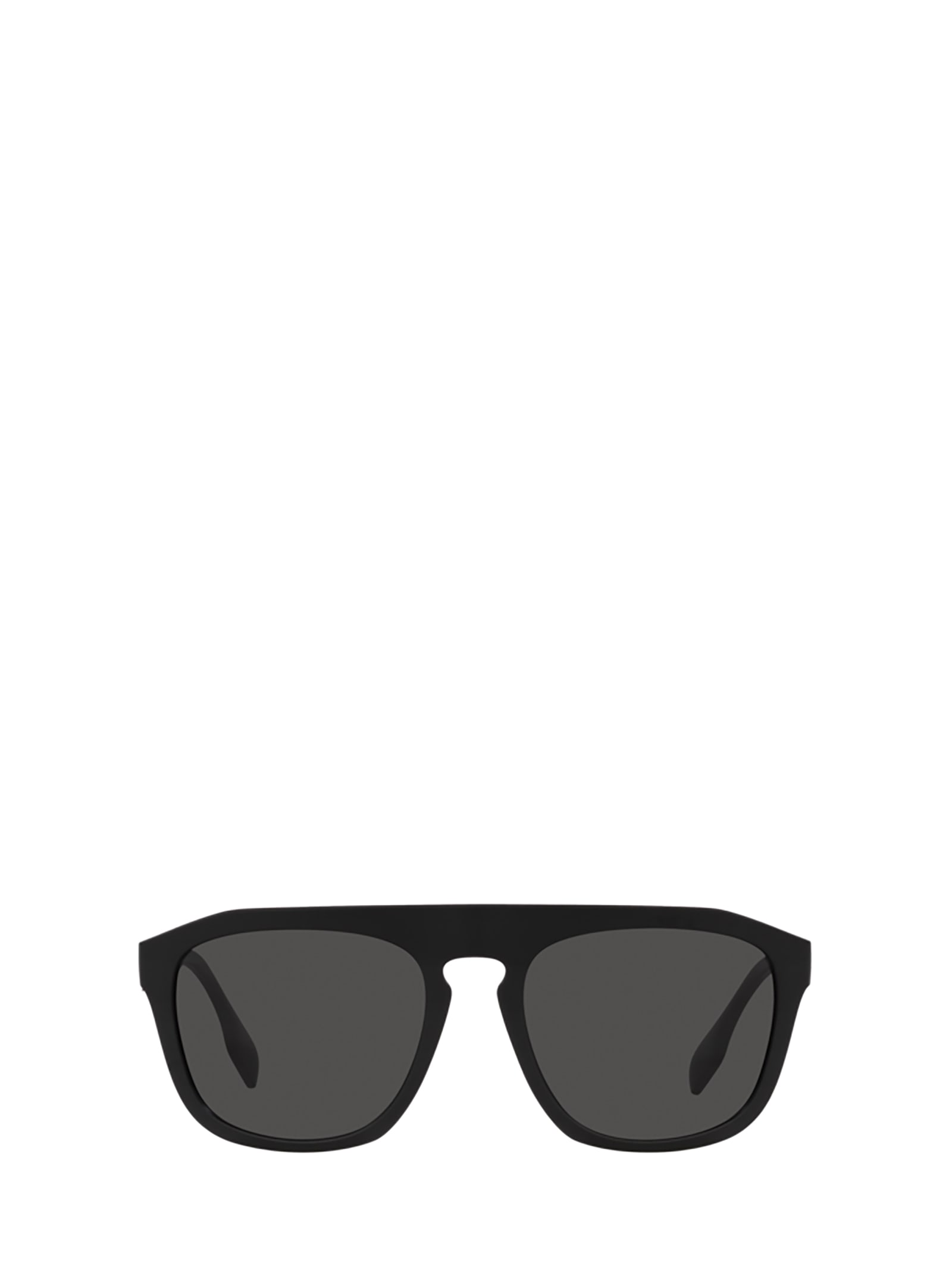 Shop Burberry Eyewear Be4396u Matte Black Sunglasses