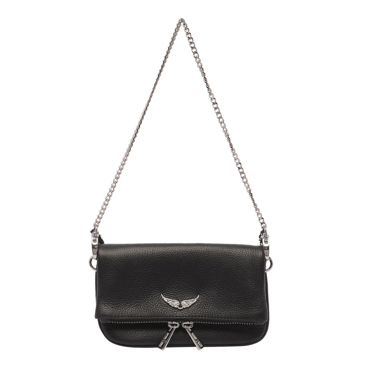 Zadig & Voltaire Nano Rock Crossbody Bag In Black ModeSens