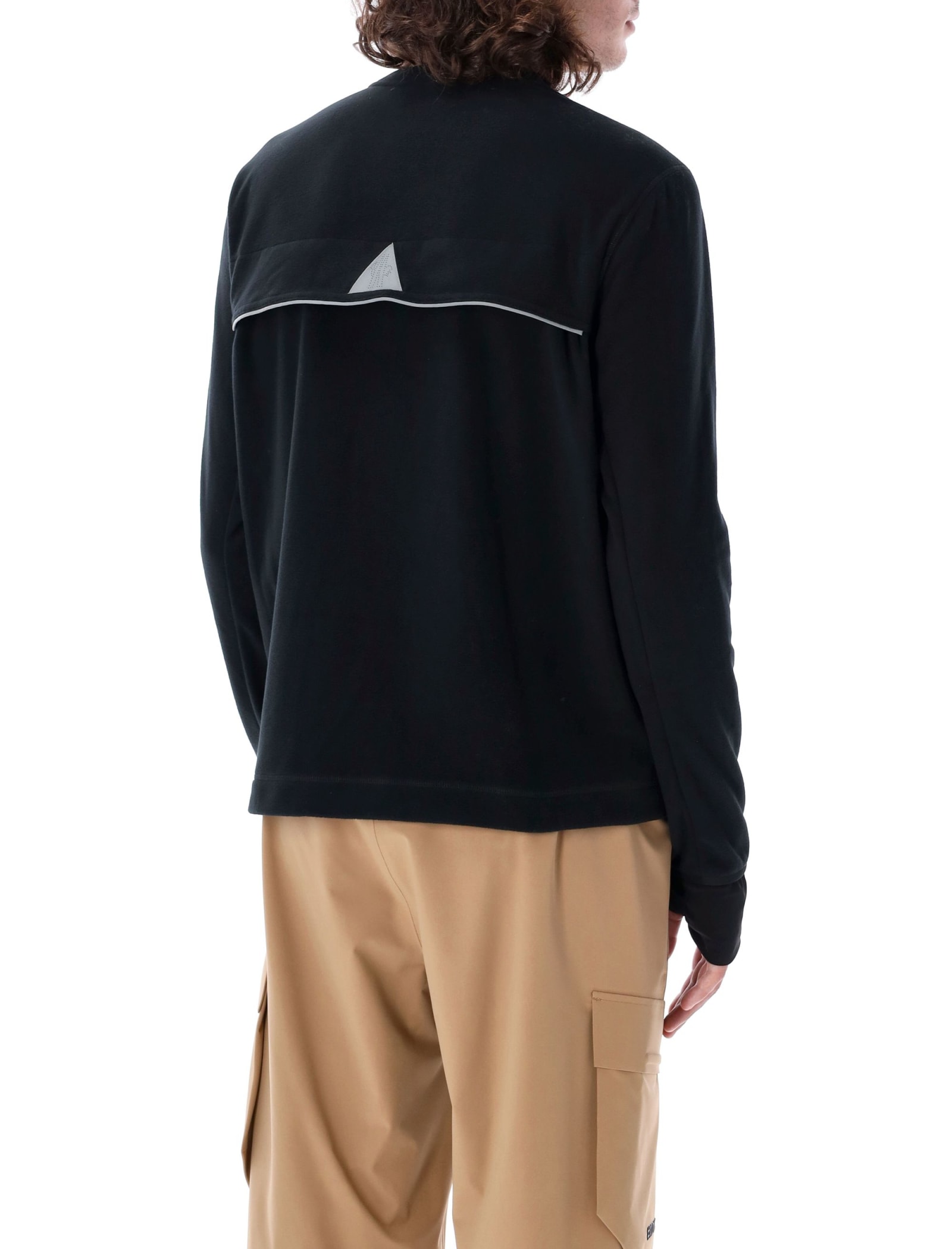 Shop Moncler Performance Sweatshirt In Black