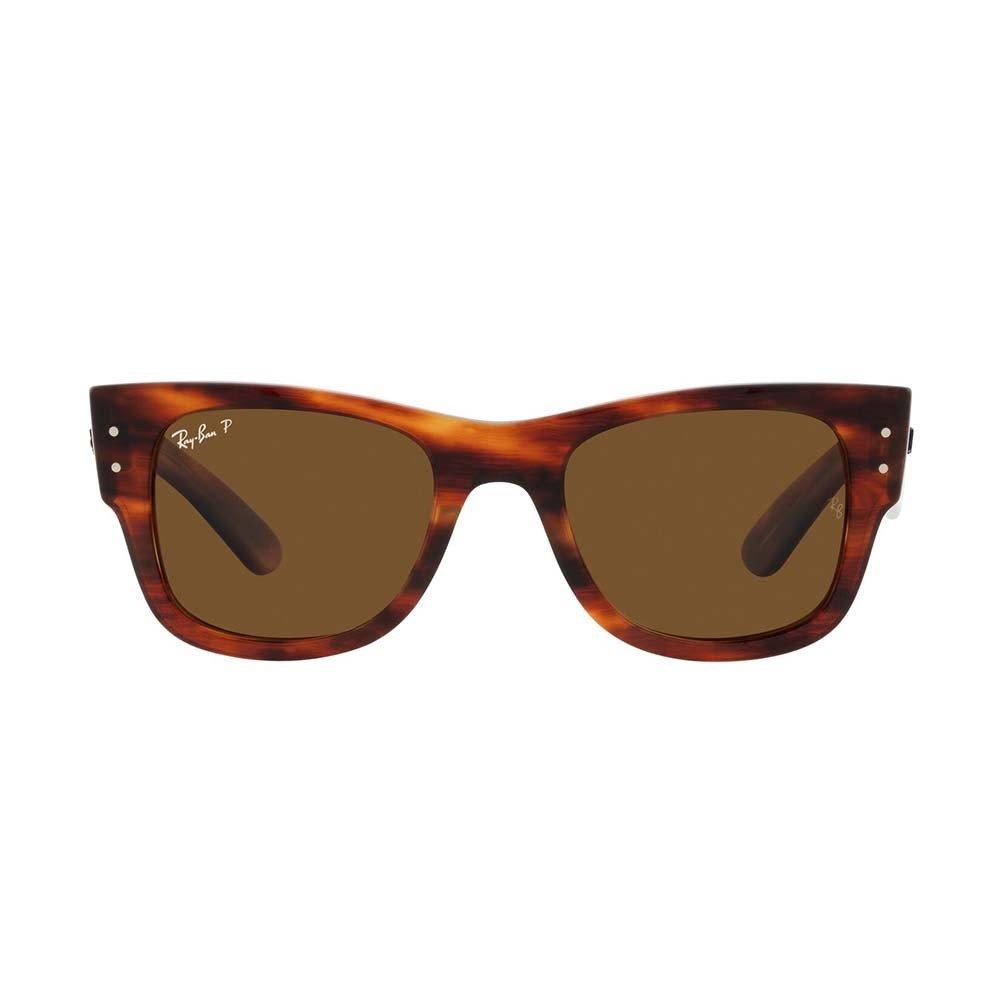 Ray Ban Mega Wayfarer 0840 Sunglasses In Brown