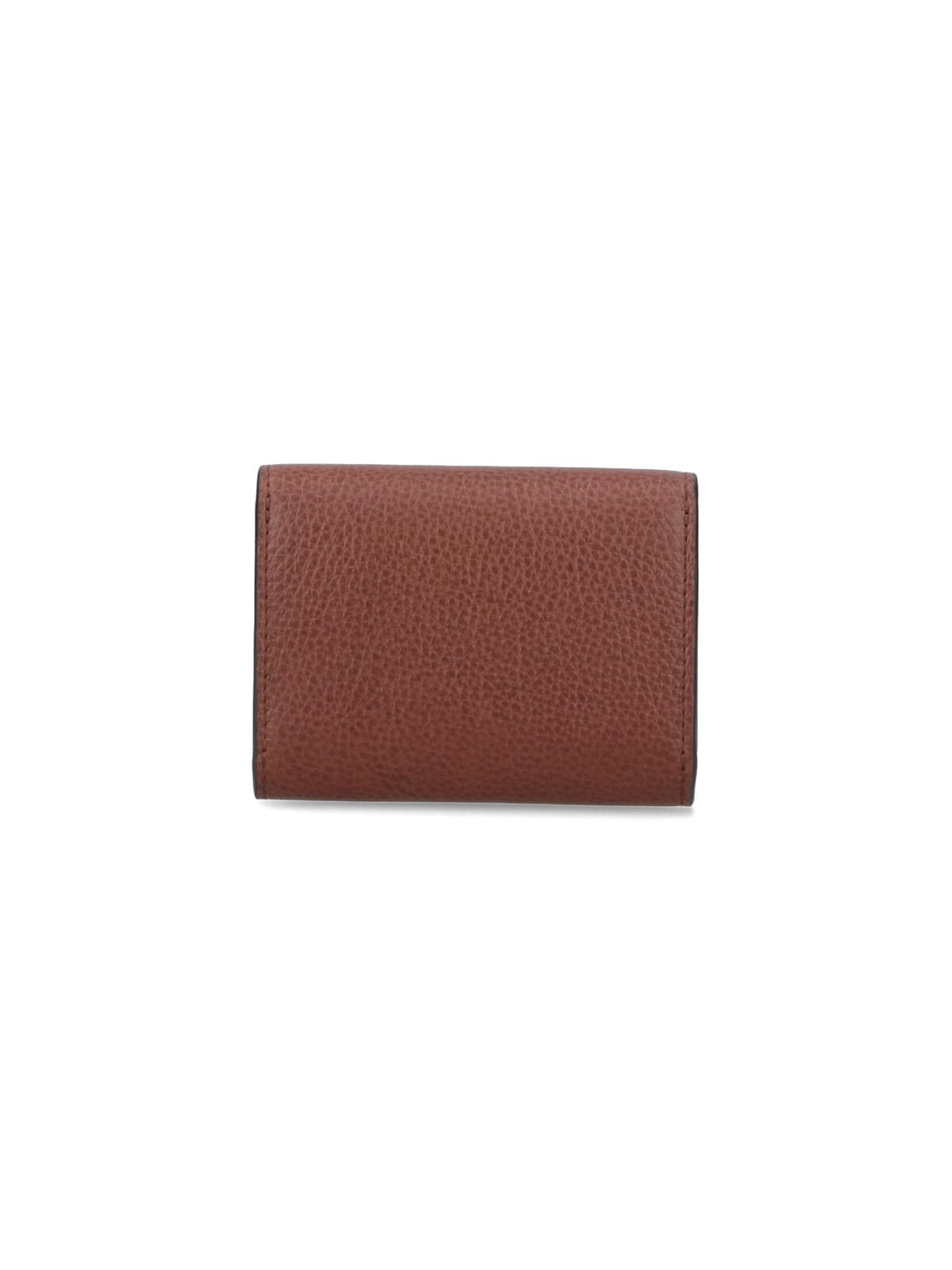 Mulberry Textured Wallet Gold-tone Hardware In Brown
