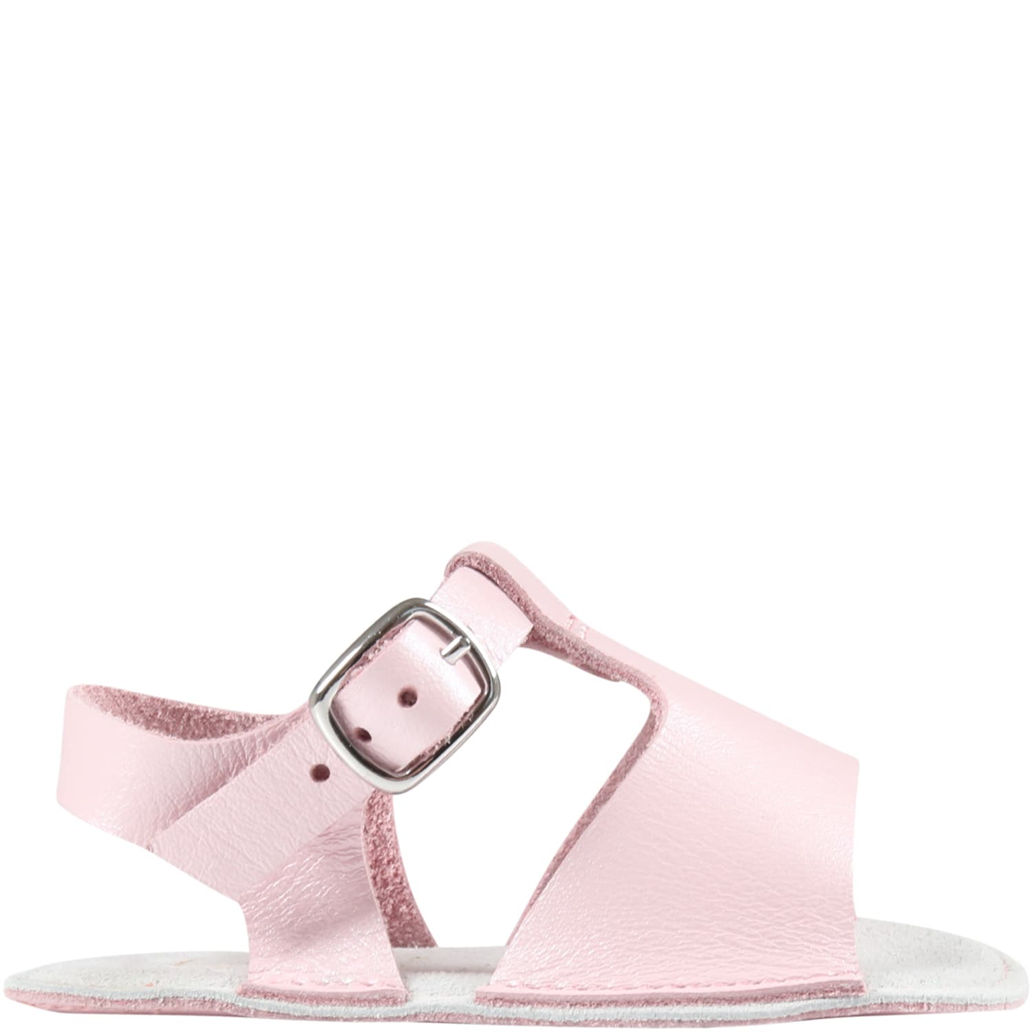 Gallucci Pink Sandals For Baby Girl