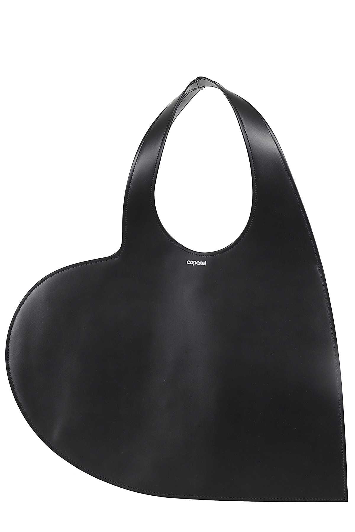 Shop Coperni Heart Tote Bag In Black Black